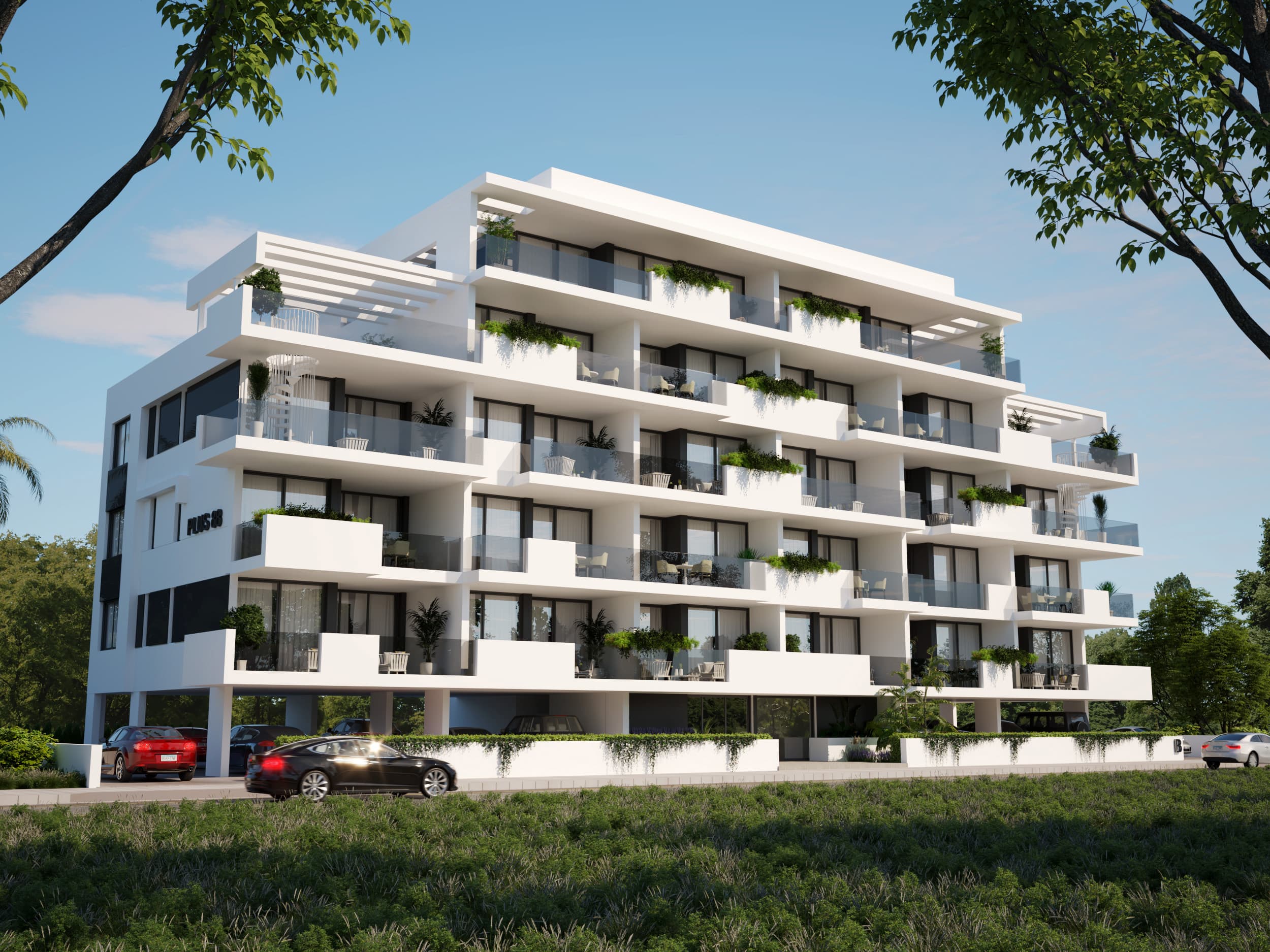 1-bedrooms apartments in Larnaca, Cyprus.