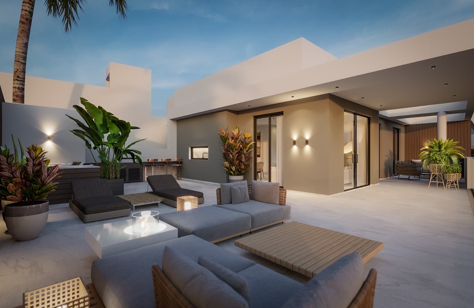 2-bedrooms apartments in Larnaca, Cyprus.