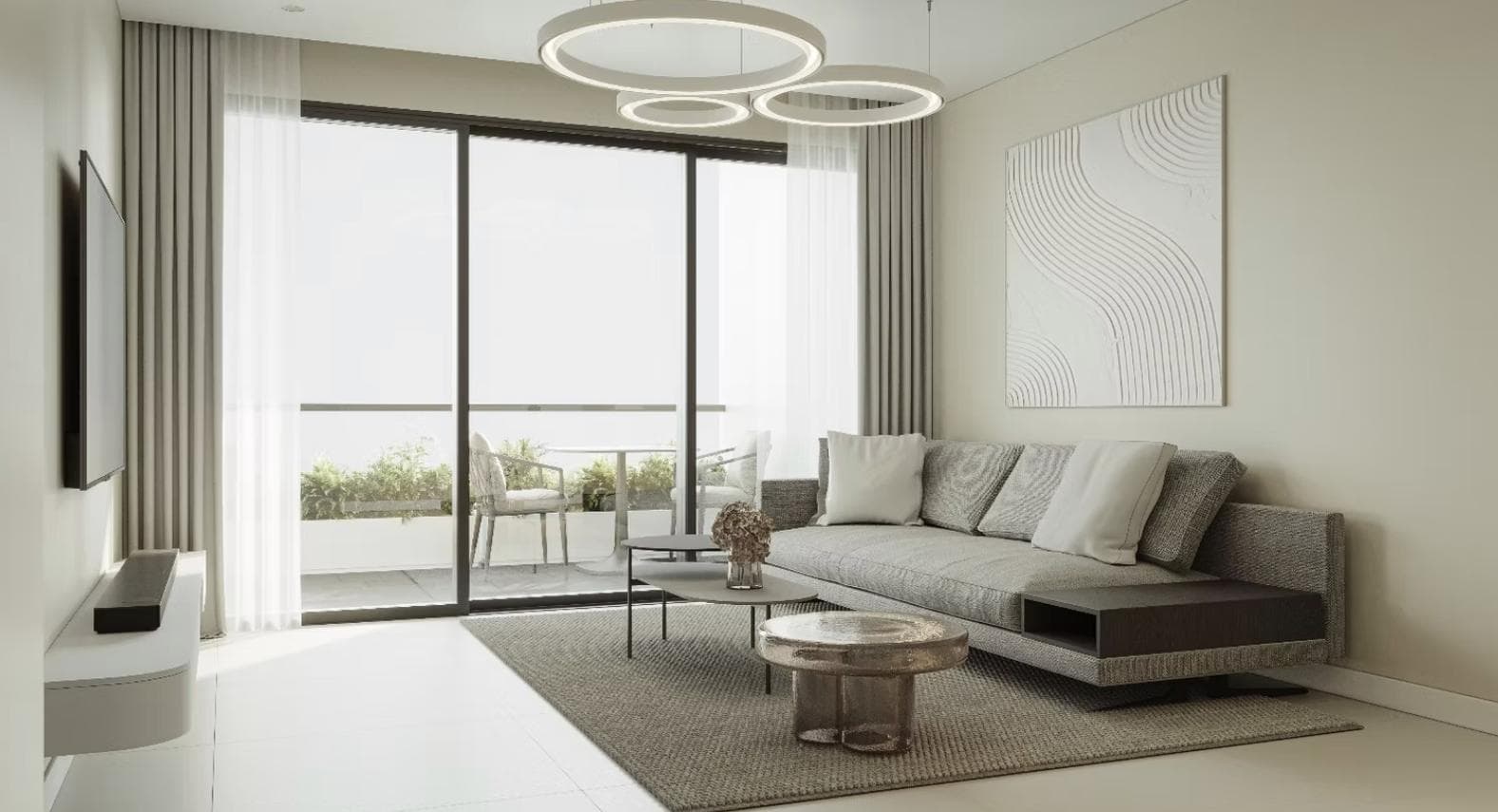 3-bedrooms apartments in Larnaca, Cyprus.