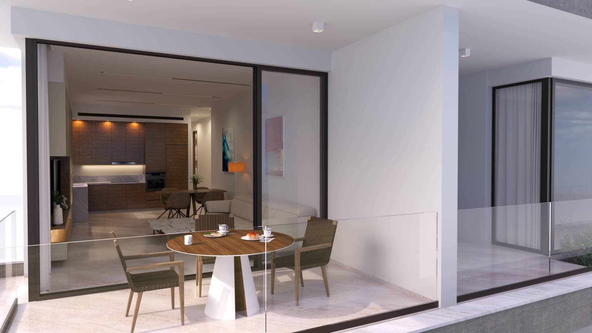 2-bedrooms apartments in Limassol, Cyprus.