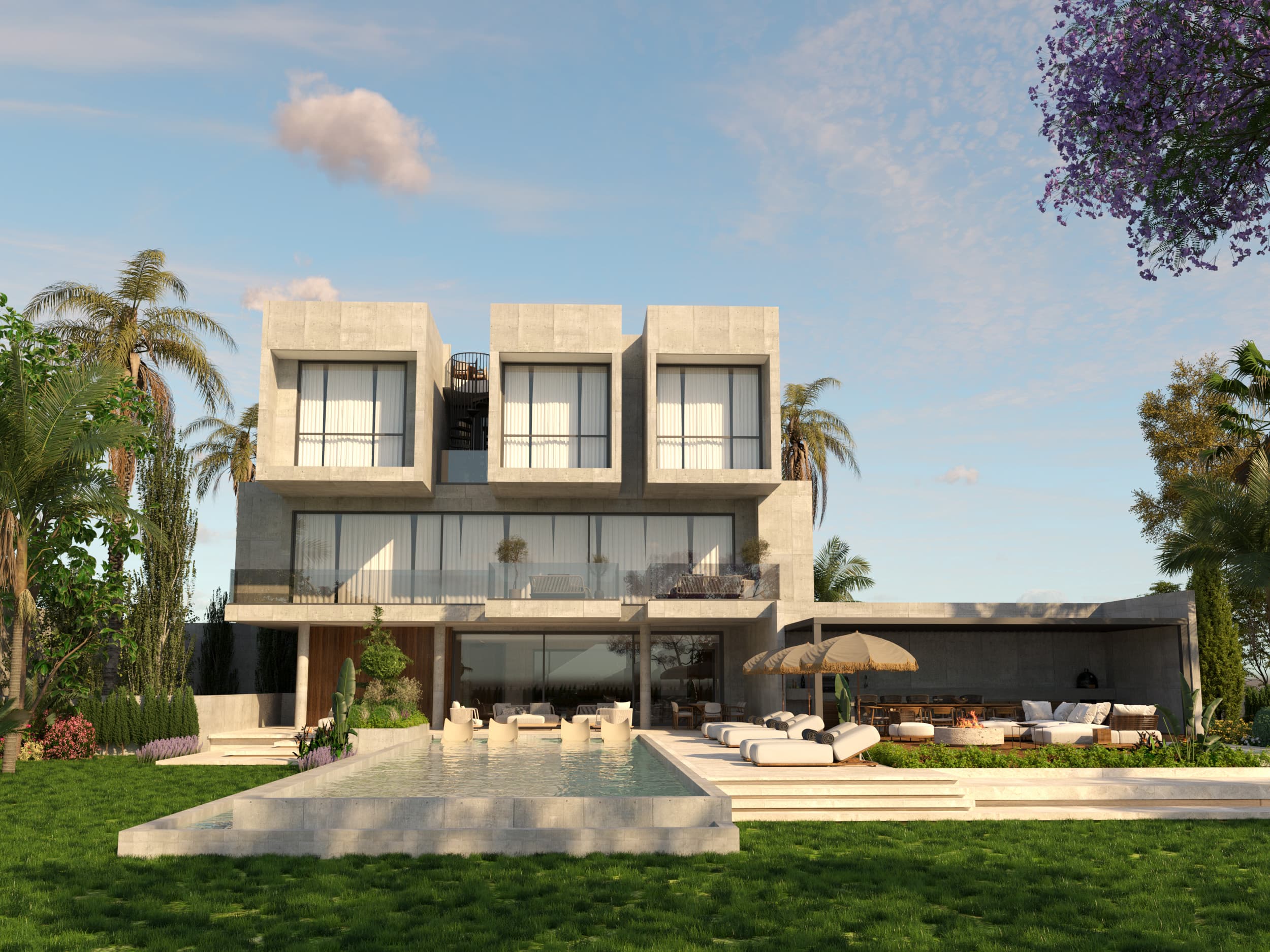 4-bedrooms house in Famagusta, Cyprus.