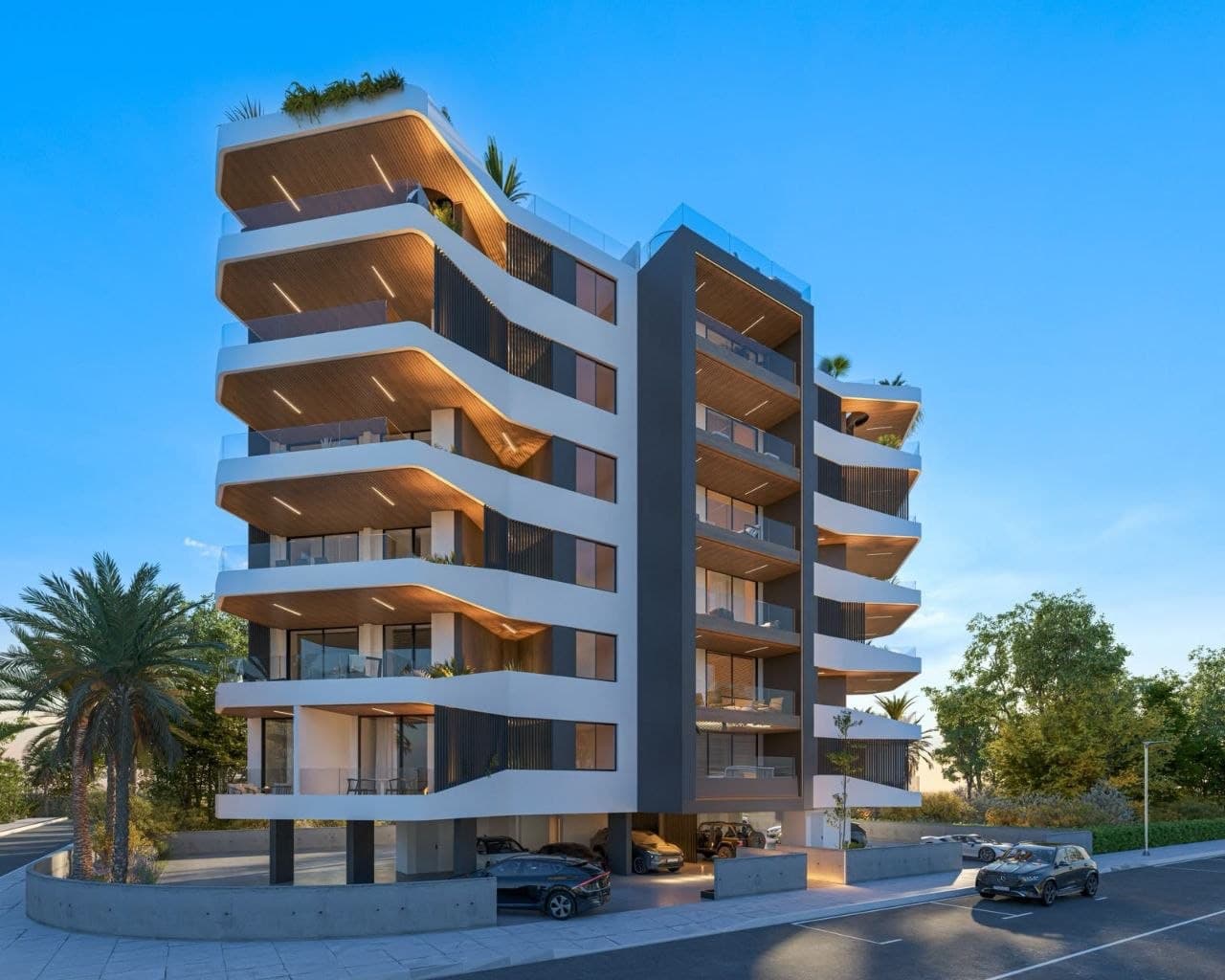 2-bedrooms apartments in Larnaca, Cyprus.