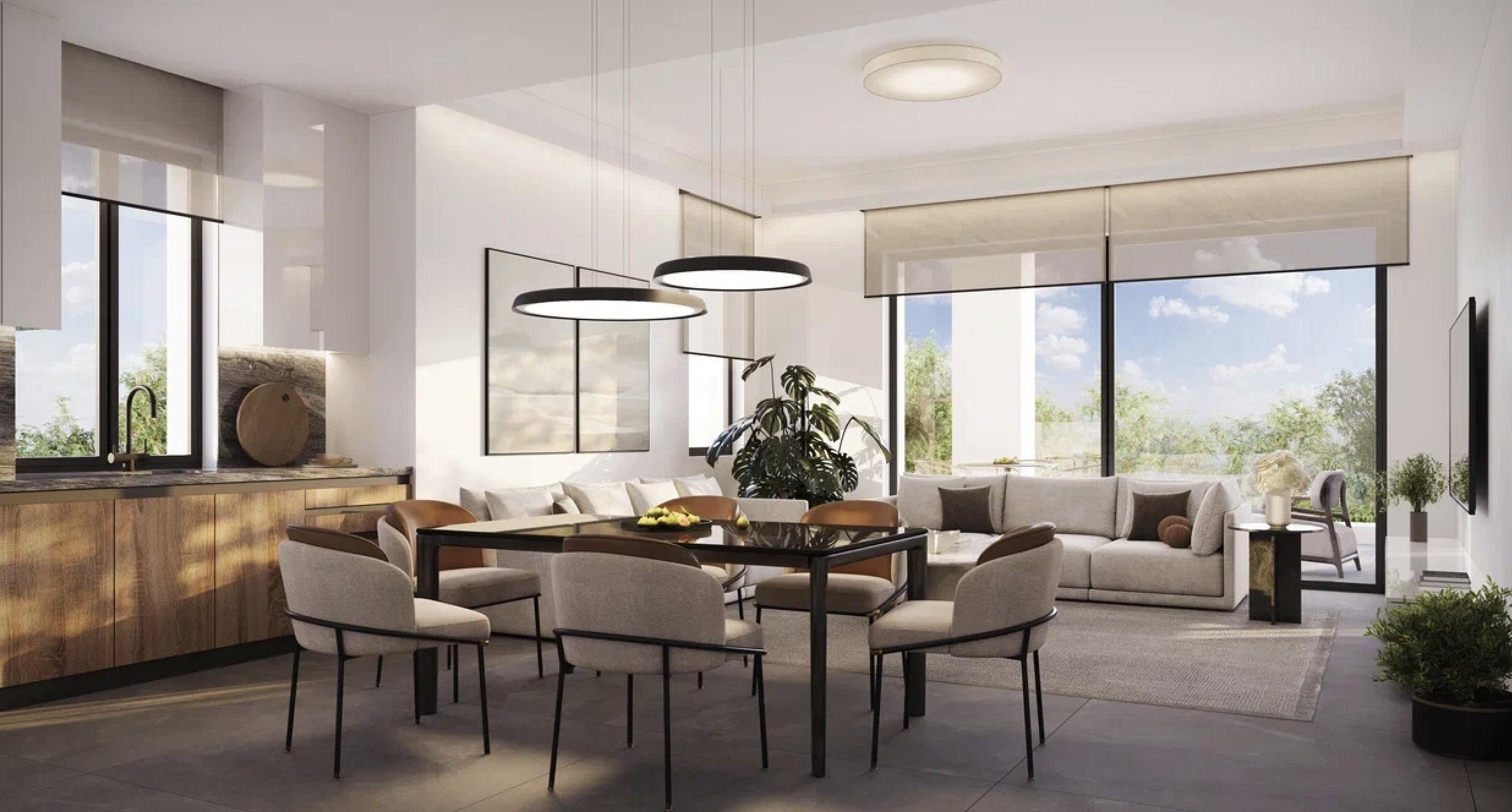 2-bedrooms apartments in Limassol, Cyprus.