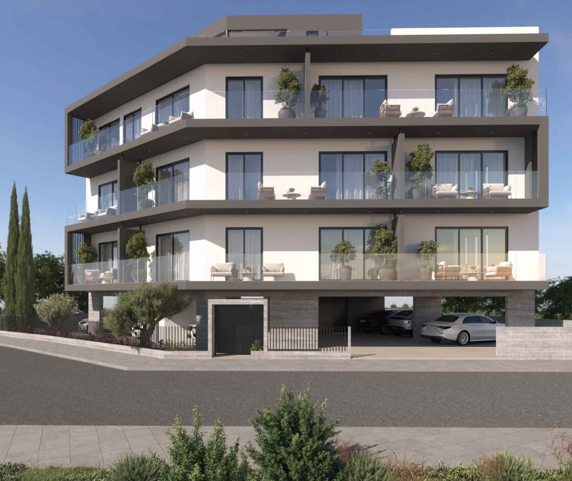 2-bedrooms apartments in Limassol, Cyprus.