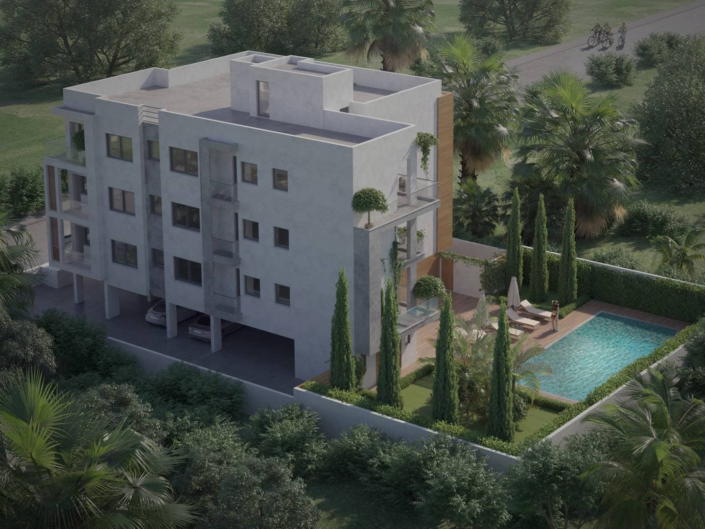2-bedrooms apartments in Limassol, Cyprus.