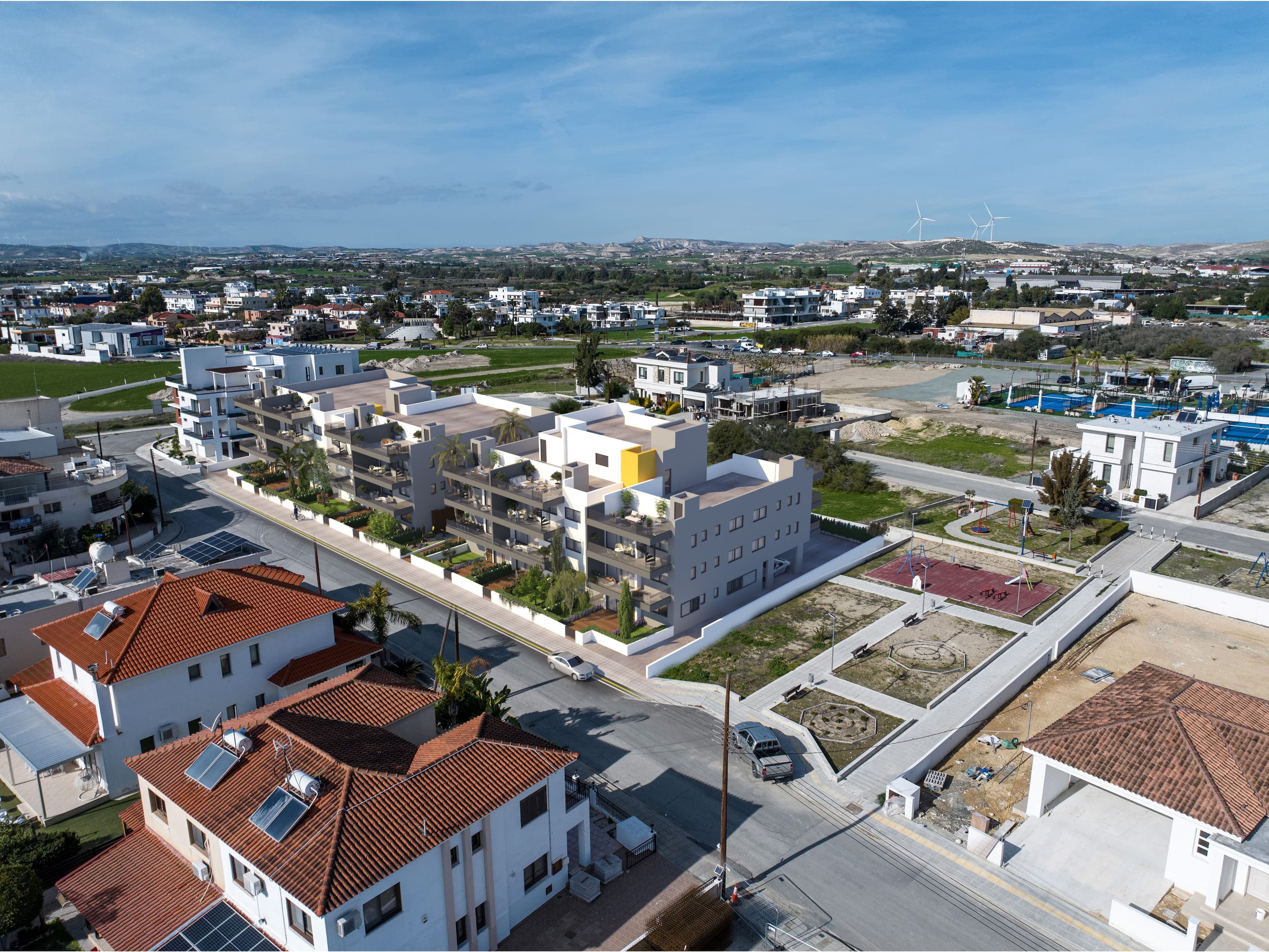 2-bedrooms apartments in Larnaca, Cyprus.