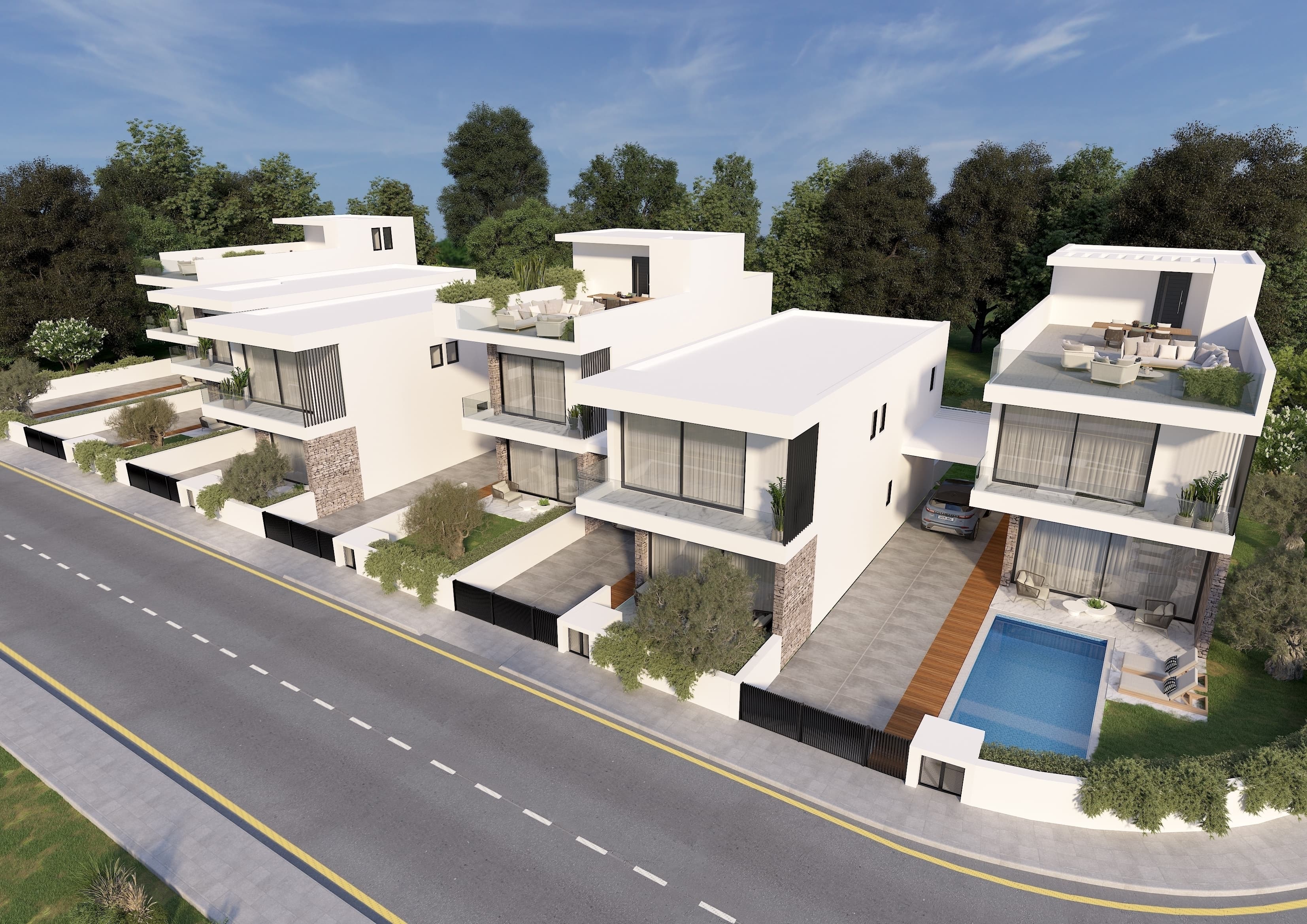 3-bedrooms house in Paphos, Cyprus.