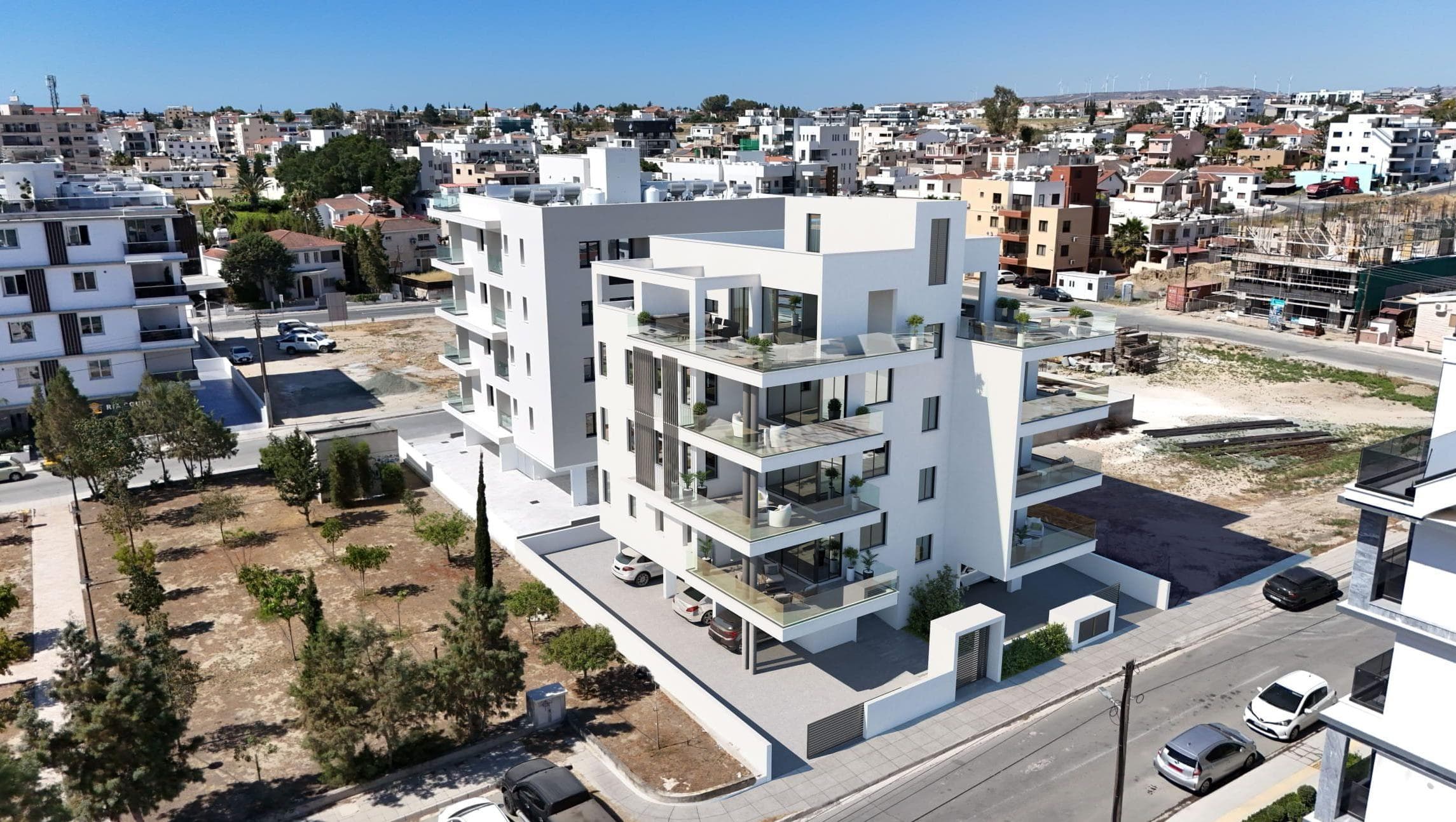 2-bedrooms apartments in Larnaca, Cyprus.