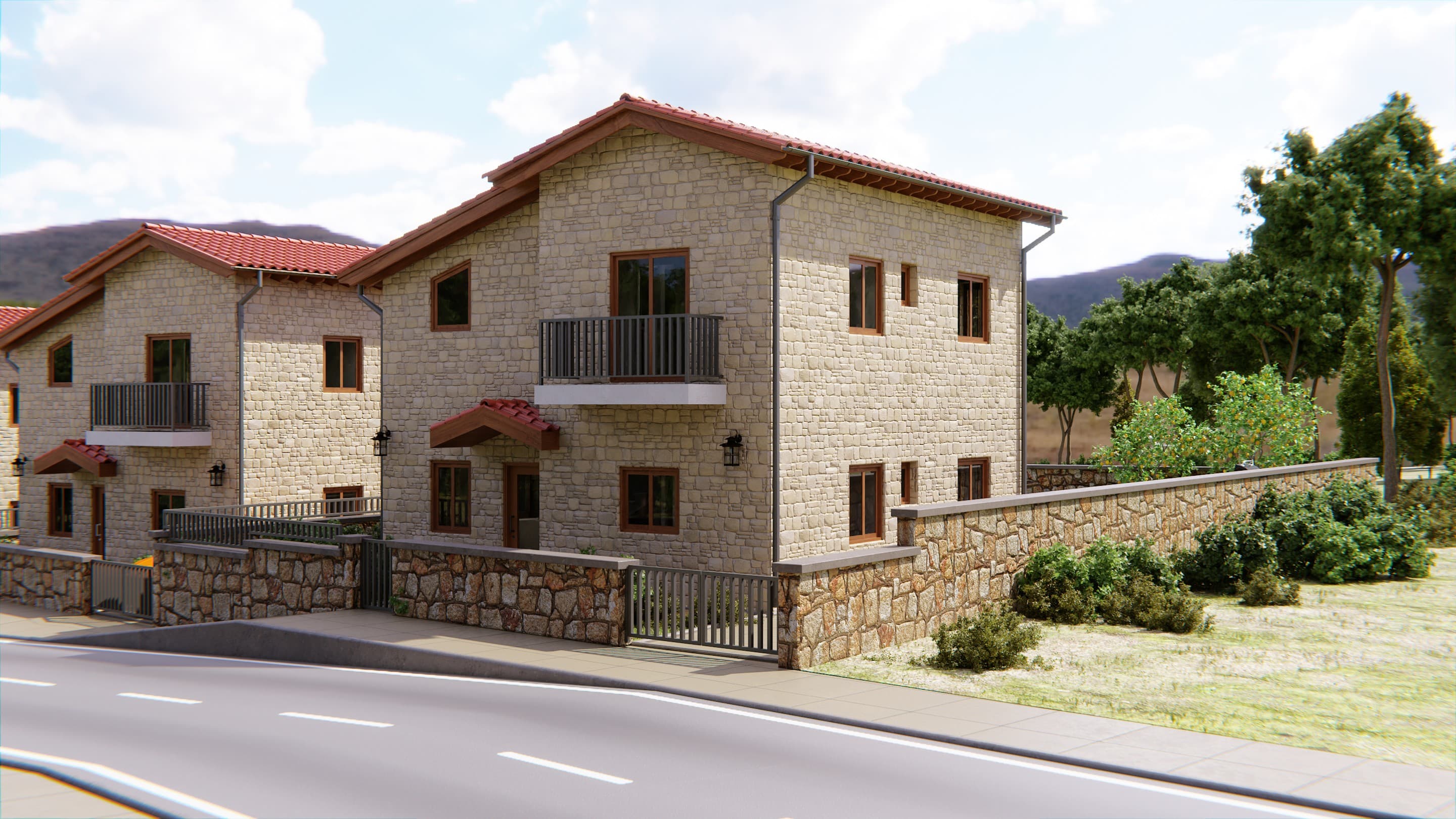 3-bedrooms house in Limassol, Cyprus.