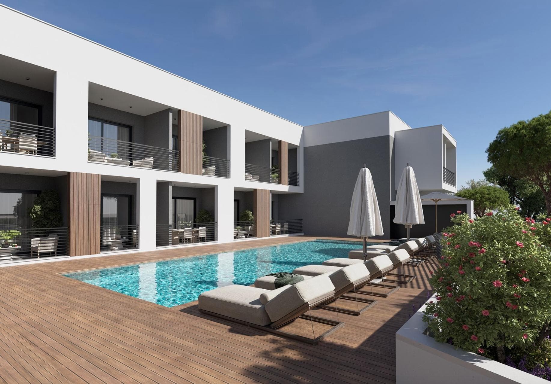2-bedrooms apartments in Limassol, Cyprus.