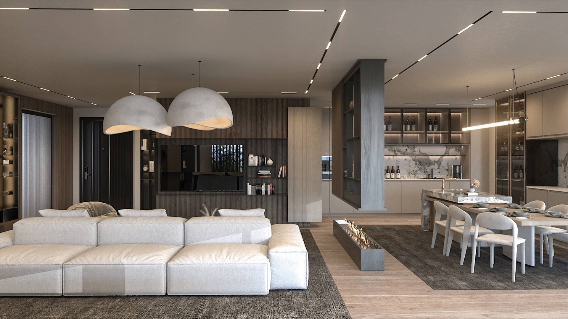 4-bedrooms apartments in Nicosia, Cyprus.