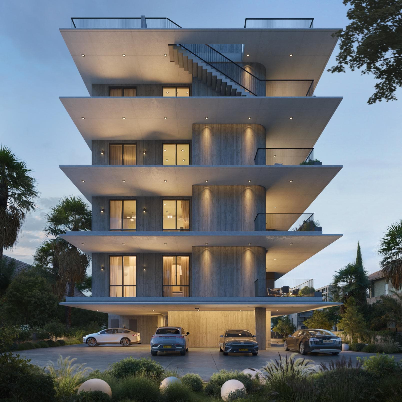 2-bedrooms apartments in Limassol, Cyprus.