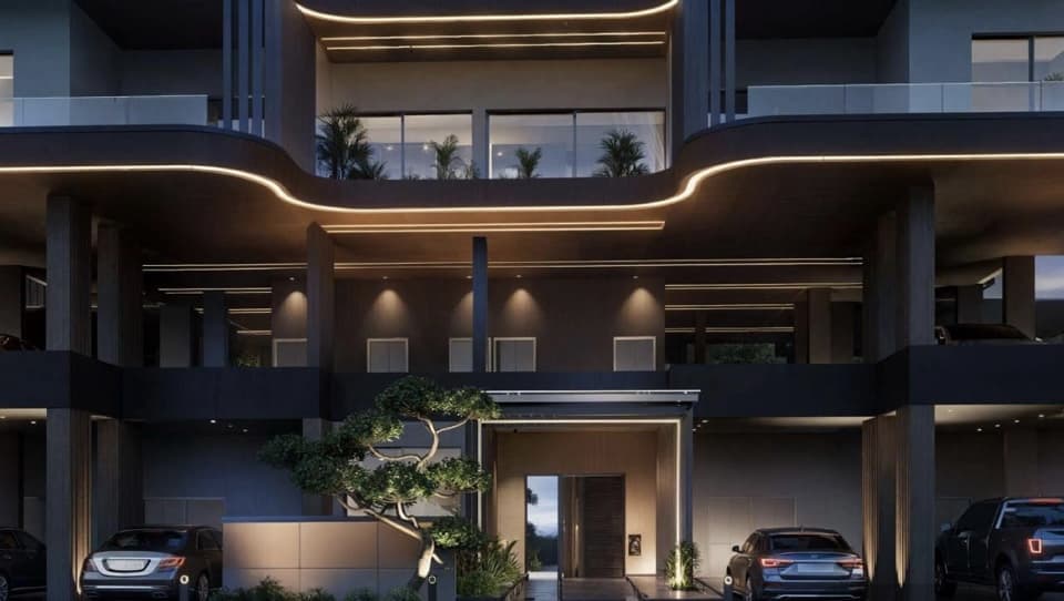 2-bedrooms apartments in Limassol, Cyprus.