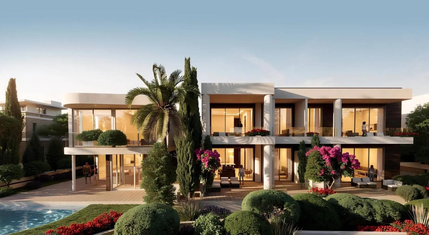 3-bedrooms apartments in Paphos, Cyprus.