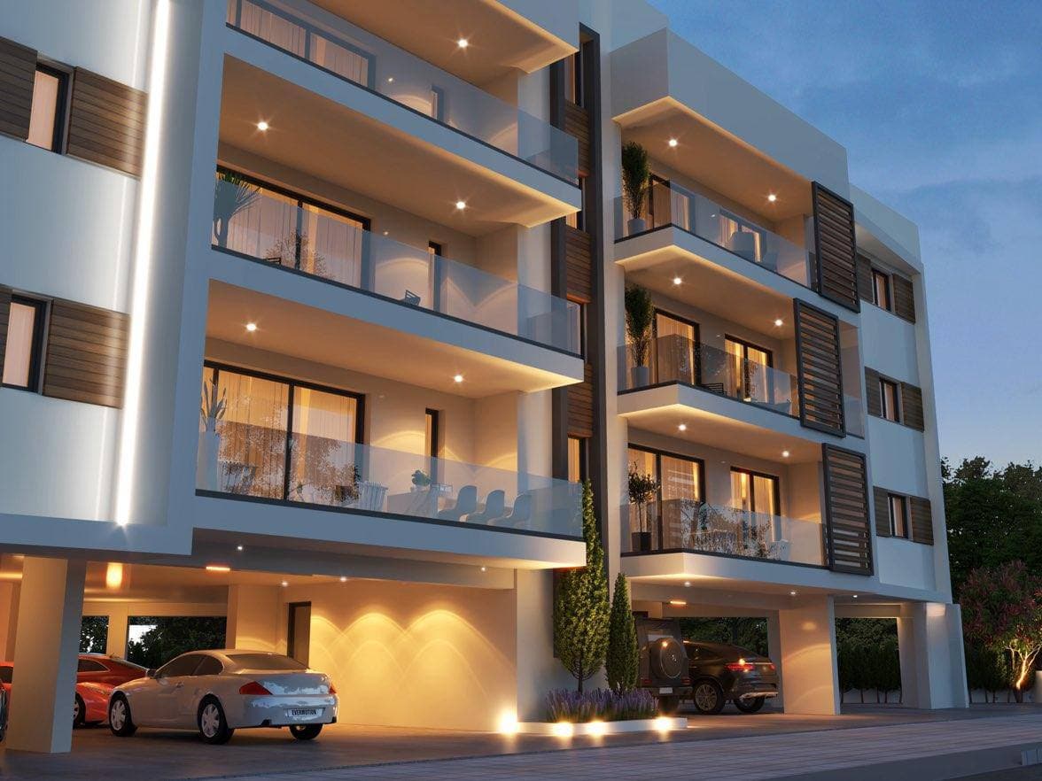 2-bedrooms apartments in Famagusta, Cyprus.