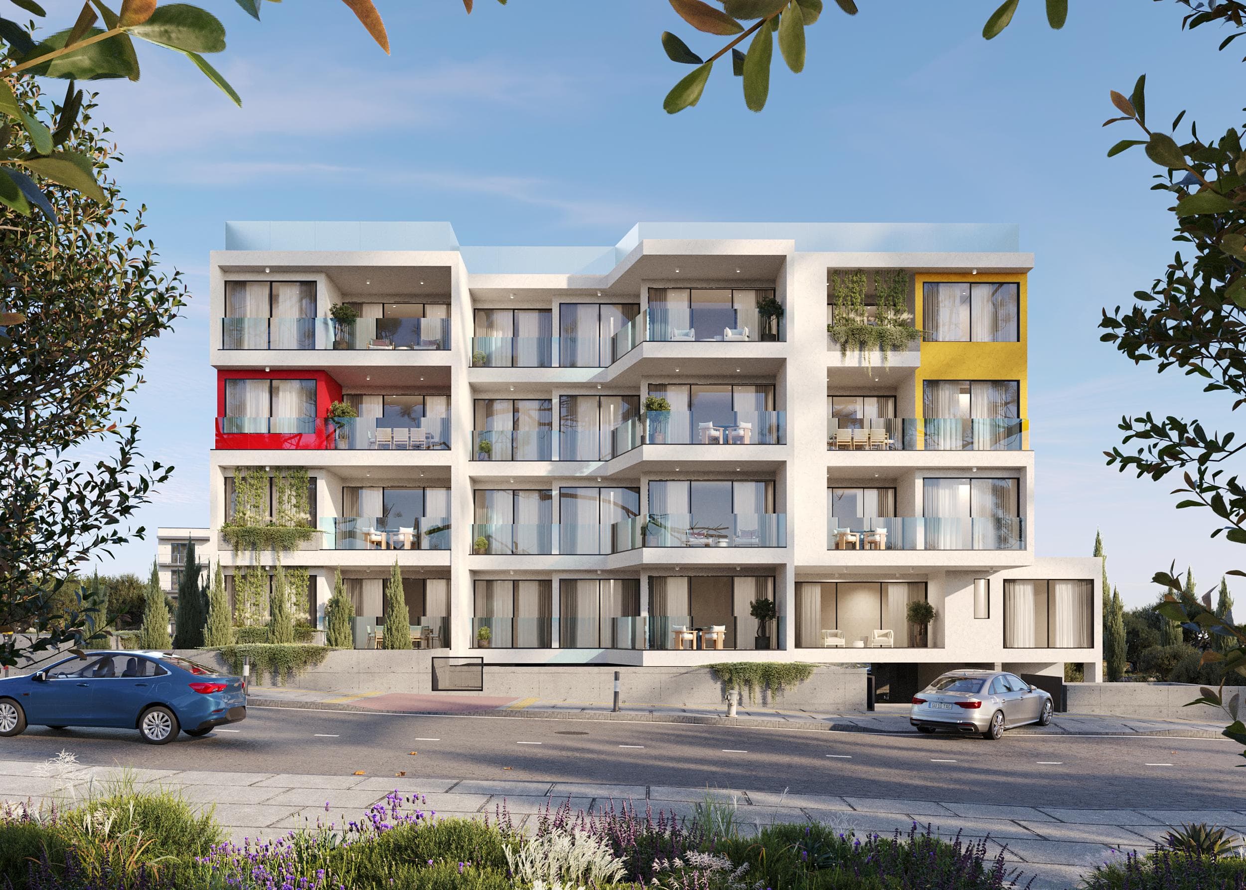 2-bedrooms apartments in Paphos, Cyprus.