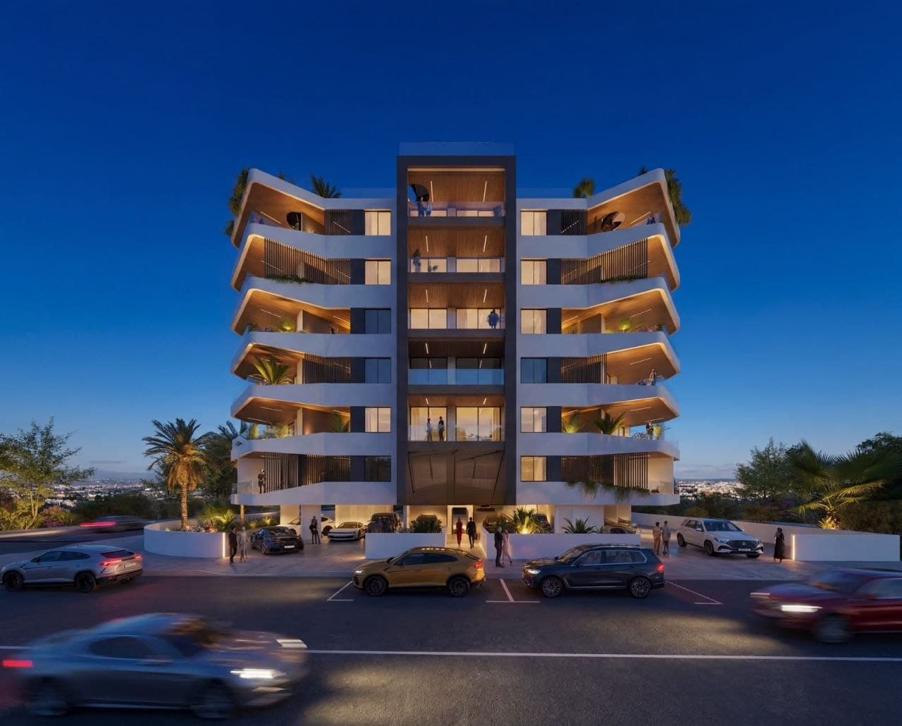 1-bedrooms apartments in Larnaca, Cyprus.