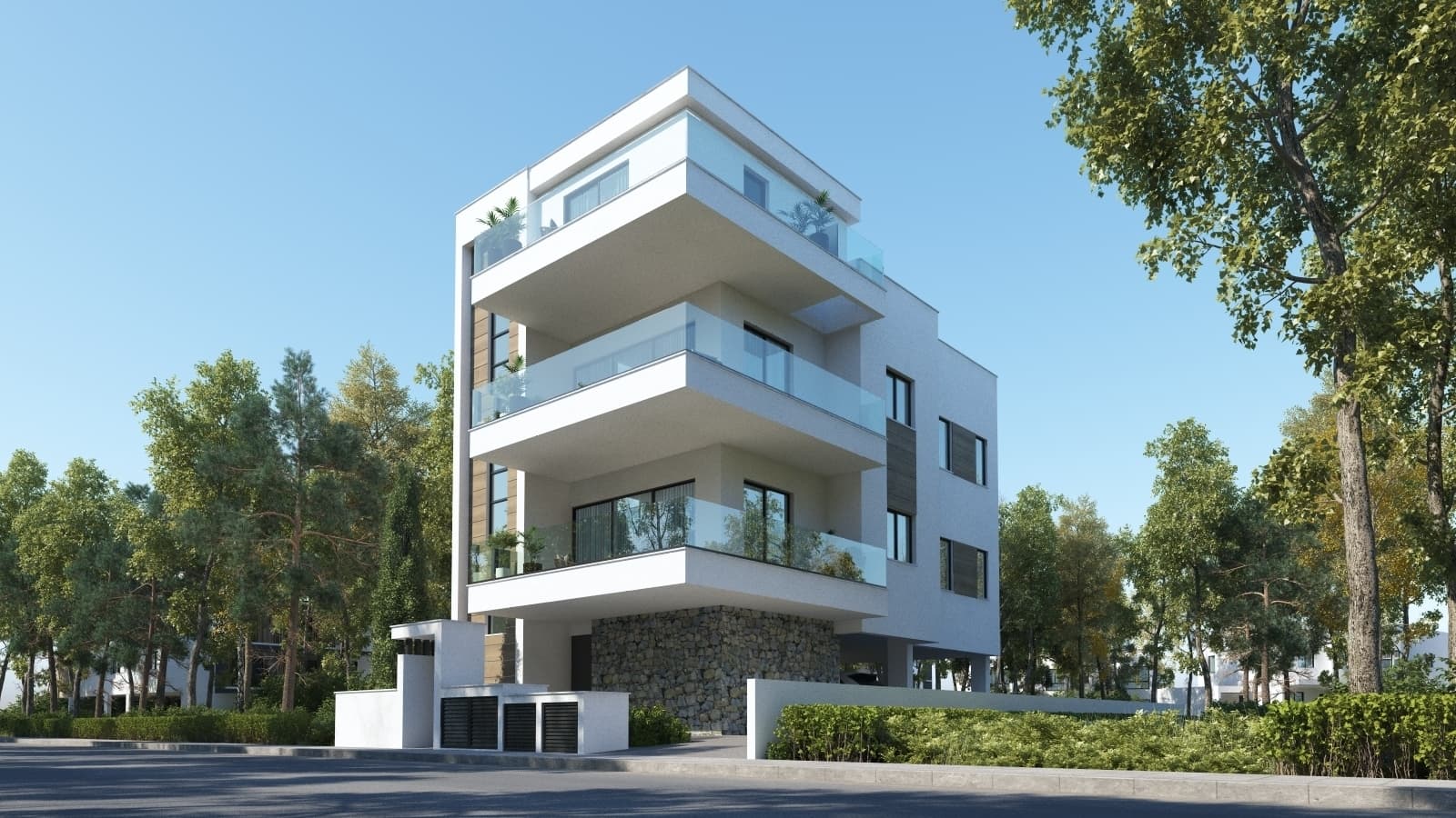 2-bedrooms apartments in Limassol, Cyprus.