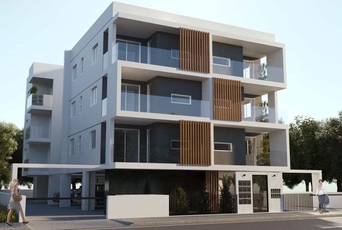2-bedrooms apartments in Nicosia, Cyprus.