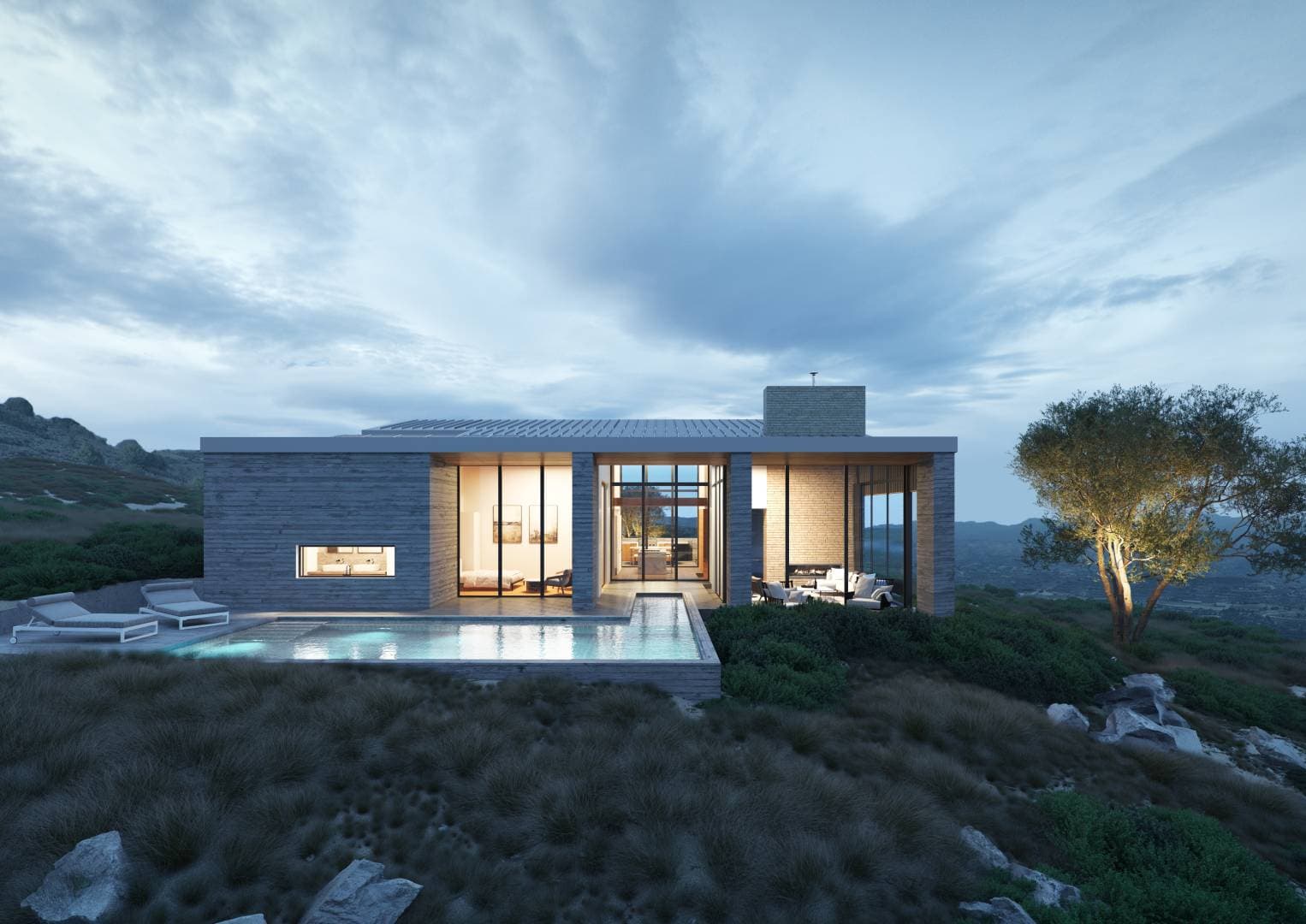 3-bedrooms house in Paphos, Cyprus.