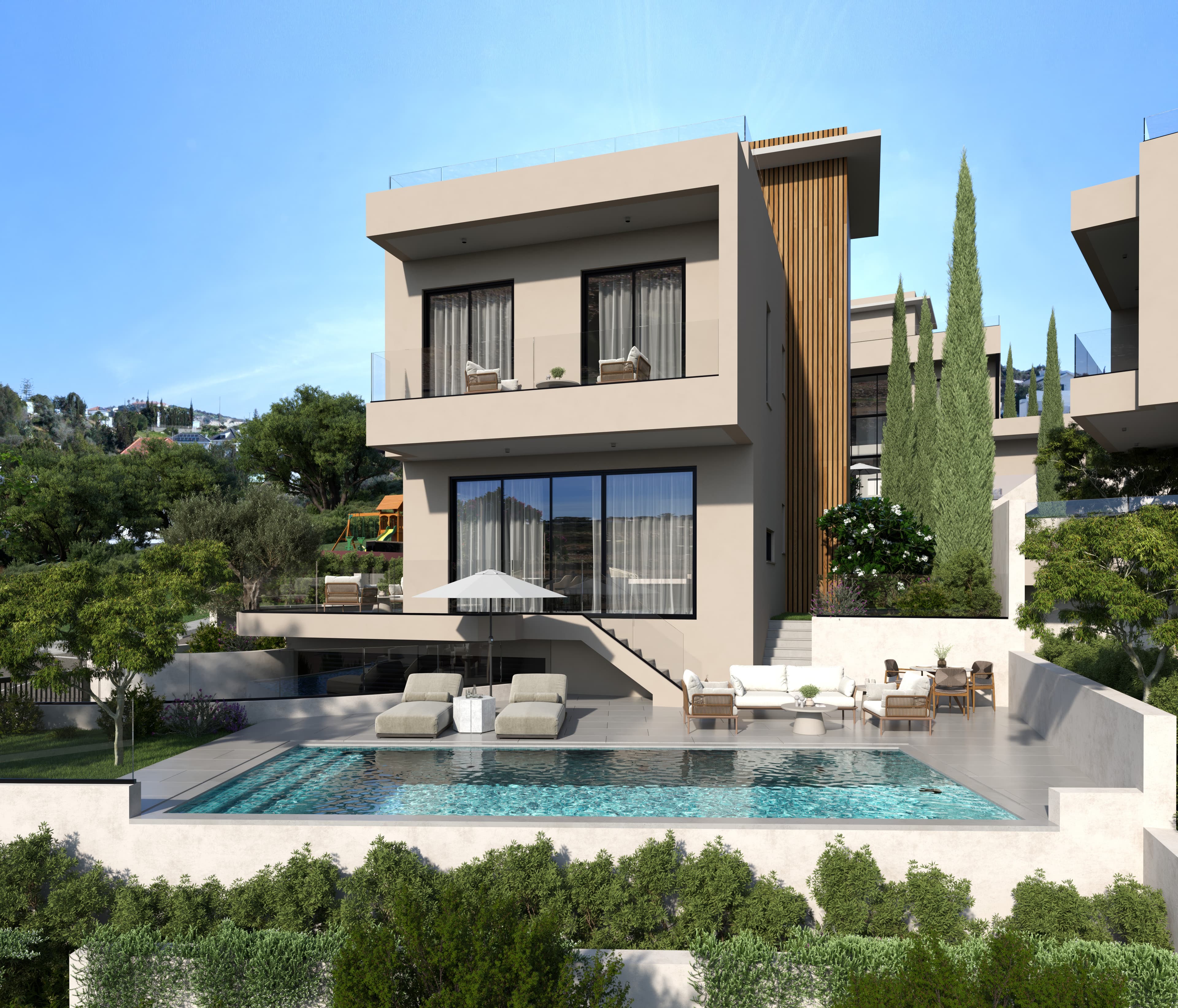 3-bedrooms house in Limassol, Cyprus.