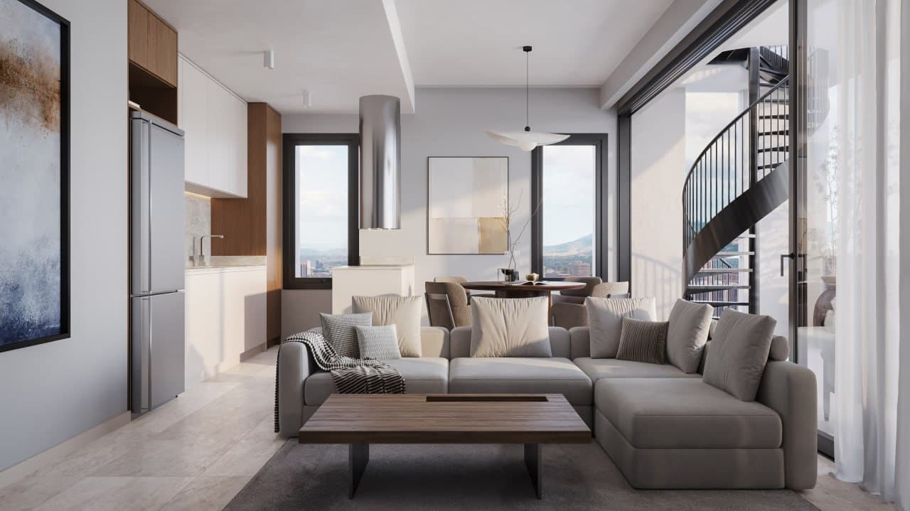2-bedrooms apartments in Larnaca, Cyprus.