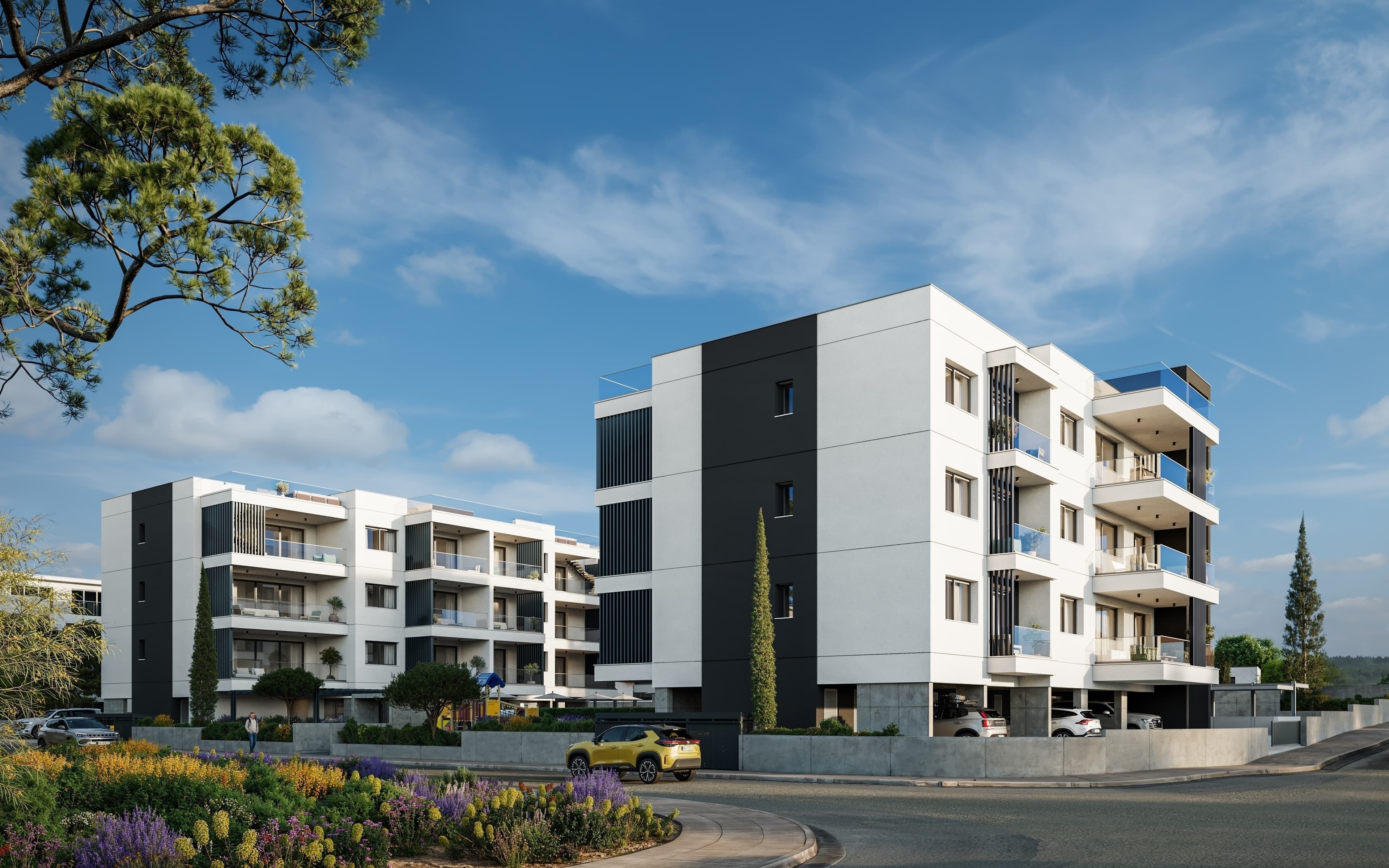 1-bedrooms apartments in Paphos, Cyprus.