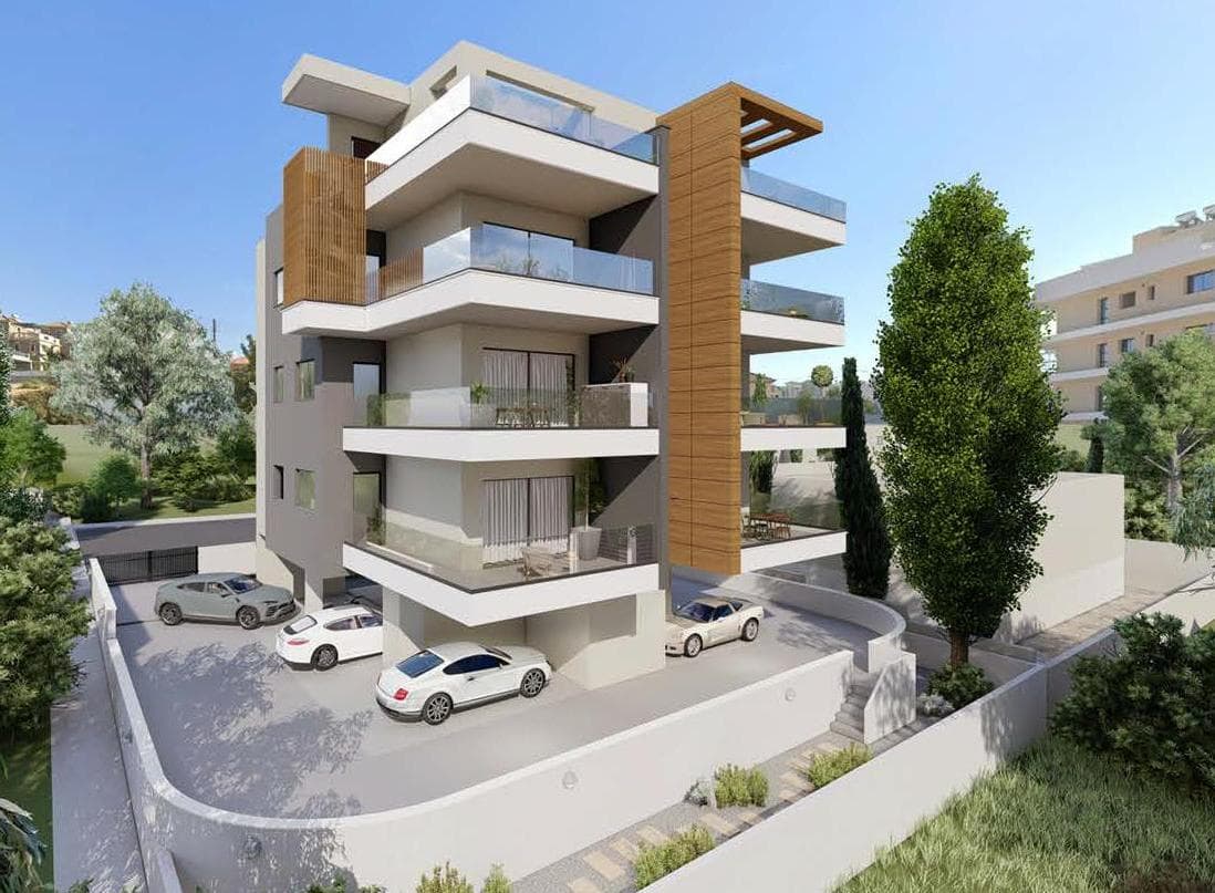 2-bedrooms apartments in Limassol, Cyprus.