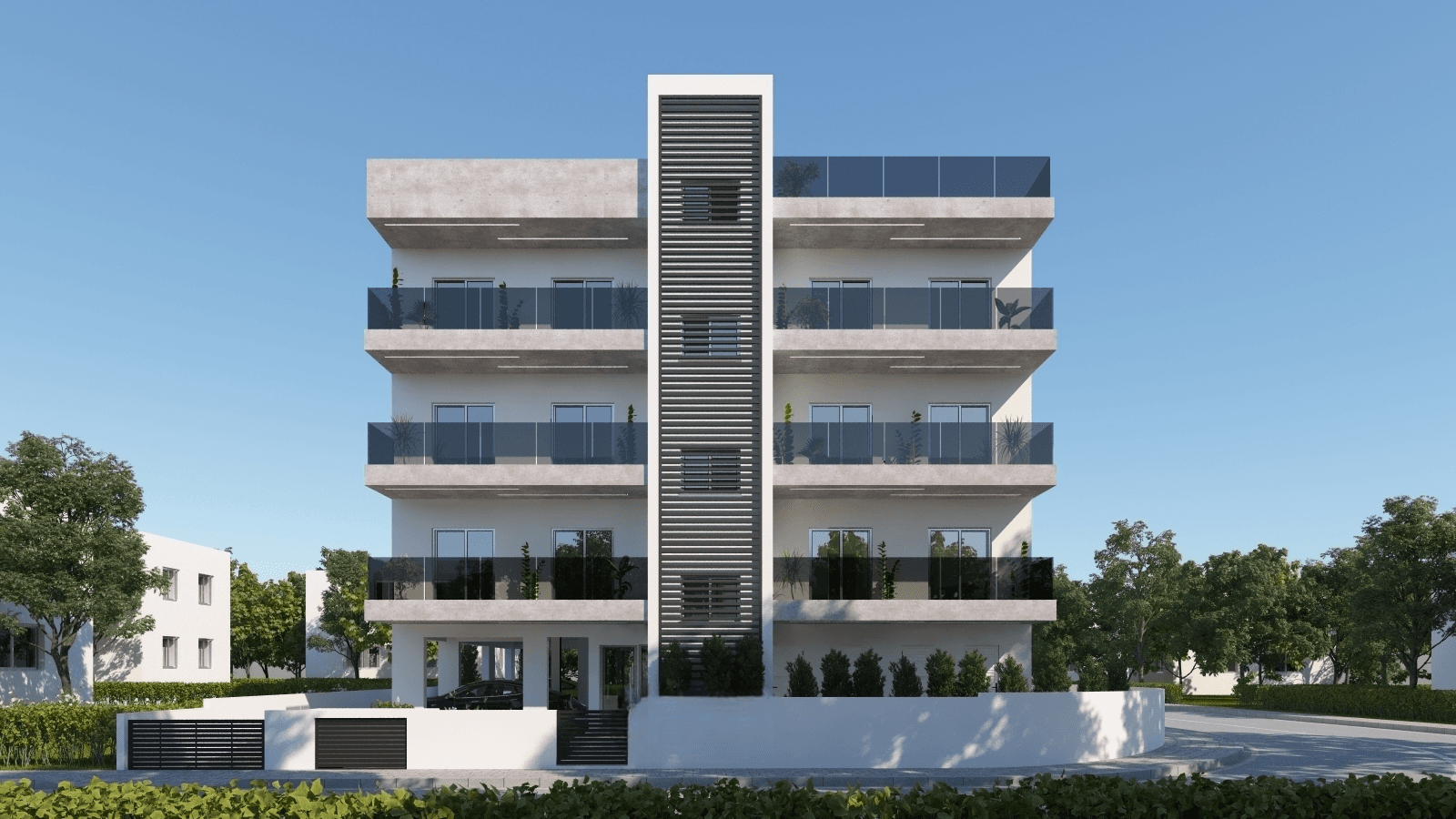 2-bedrooms apartments in Limassol, Cyprus.