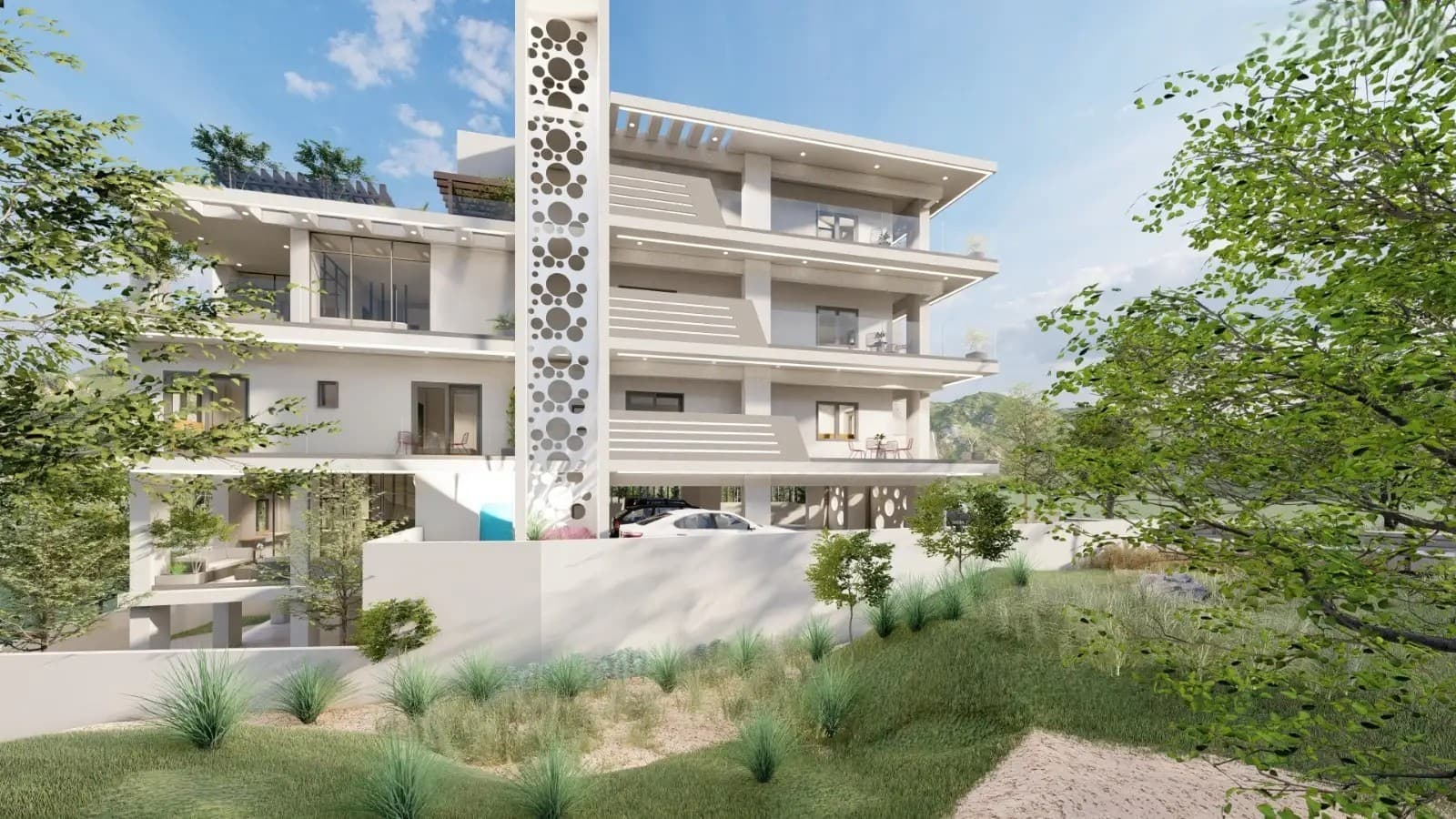 3-bedrooms apartments in Paphos, Cyprus.
