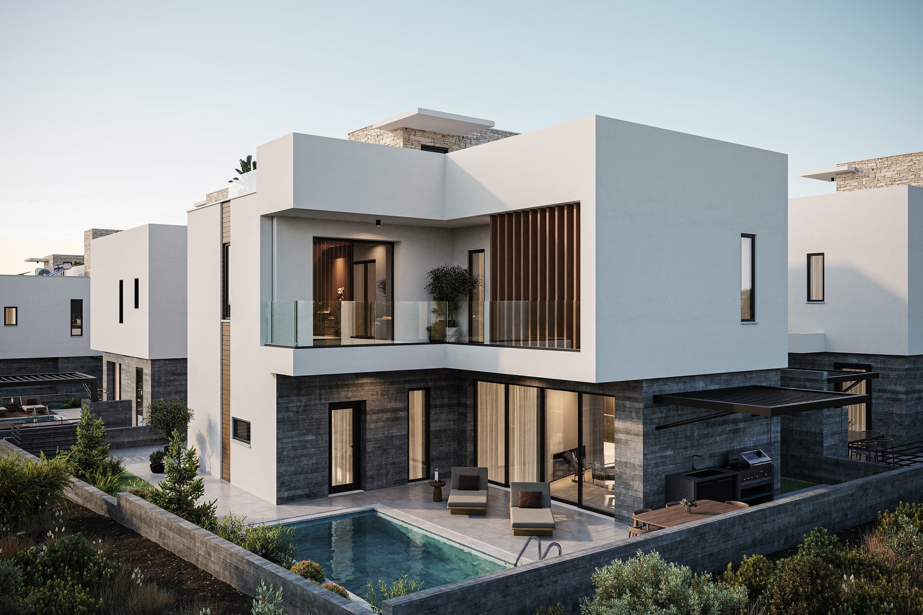 3-bedrooms house in Paphos, Cyprus.