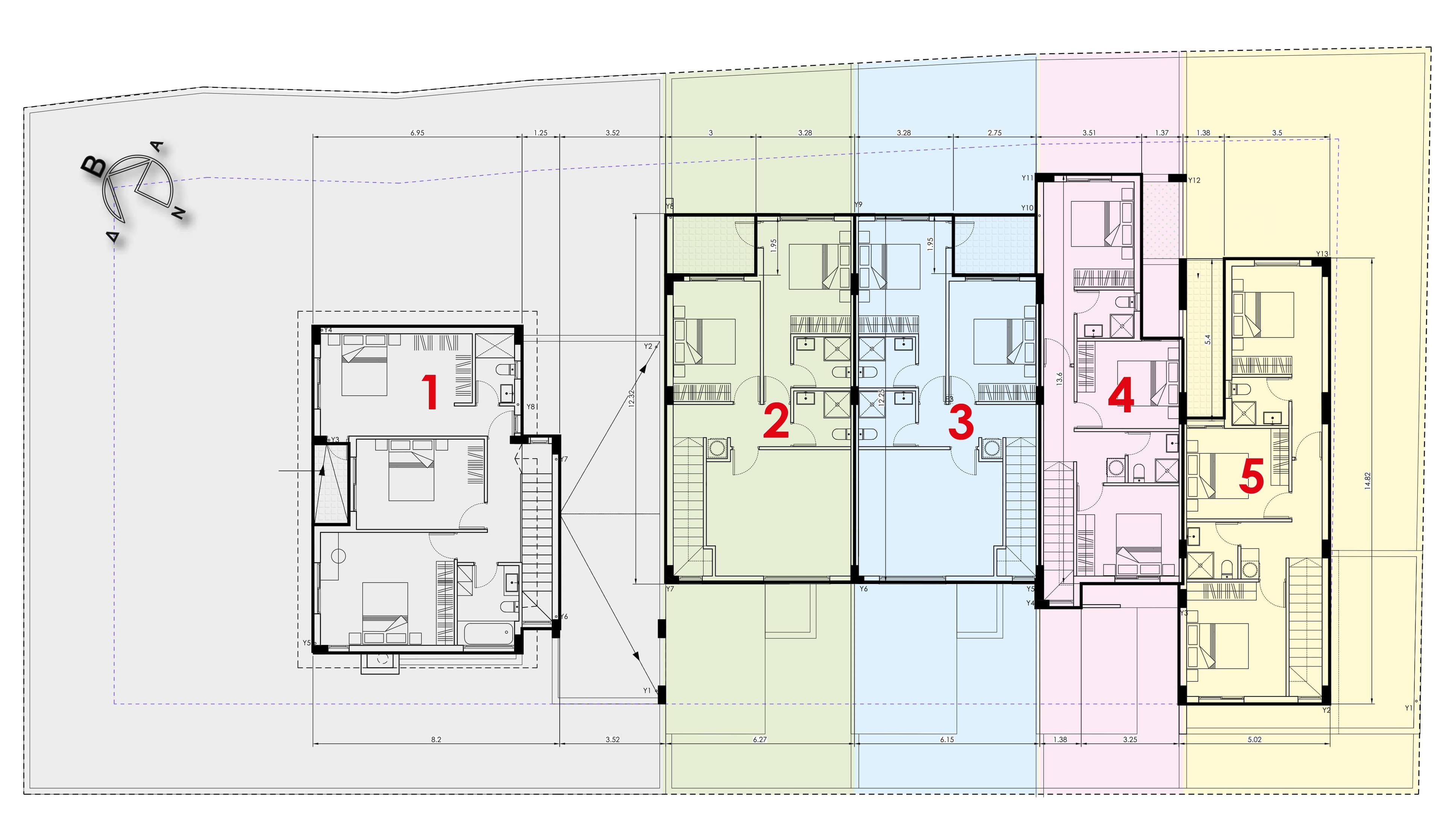 3-bedrooms house in Nicosia, Cyprus.