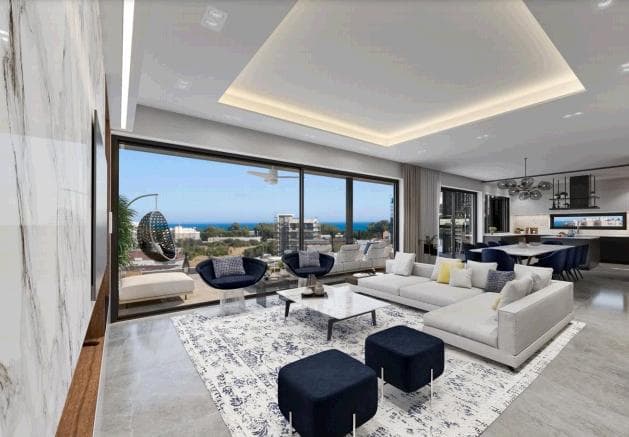 2-bedrooms apartments in Limassol, Cyprus.