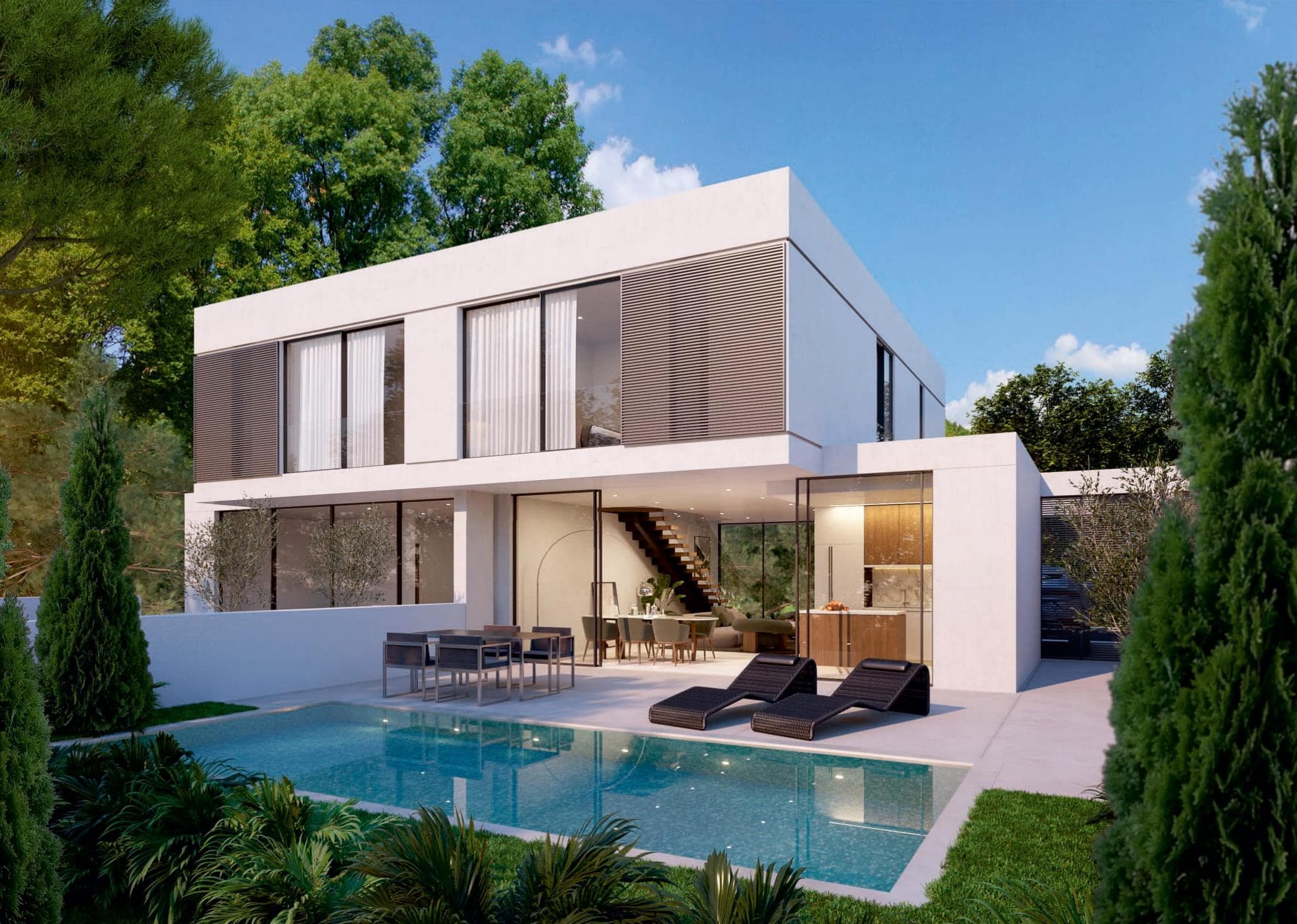 3-bedrooms house in Larnaca, Cyprus.