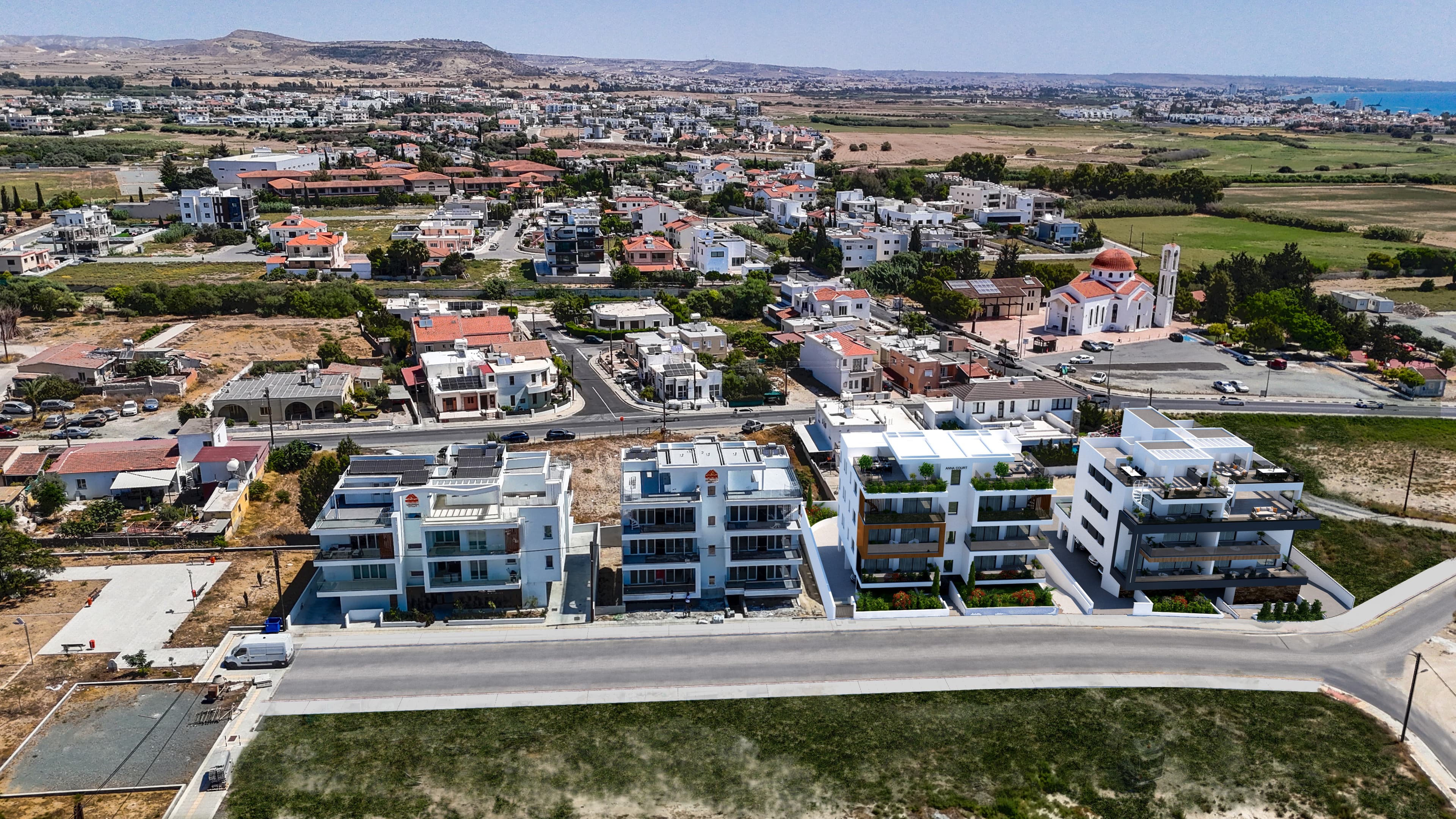2-bedrooms apartments in Larnaca, Cyprus.