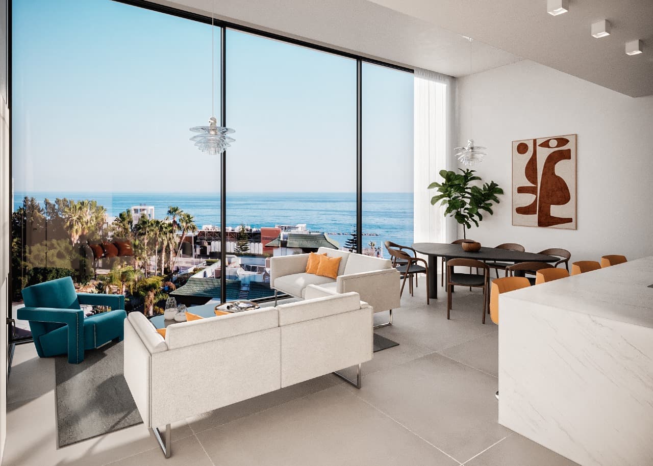 2-bedrooms apartments in Limassol, Cyprus.