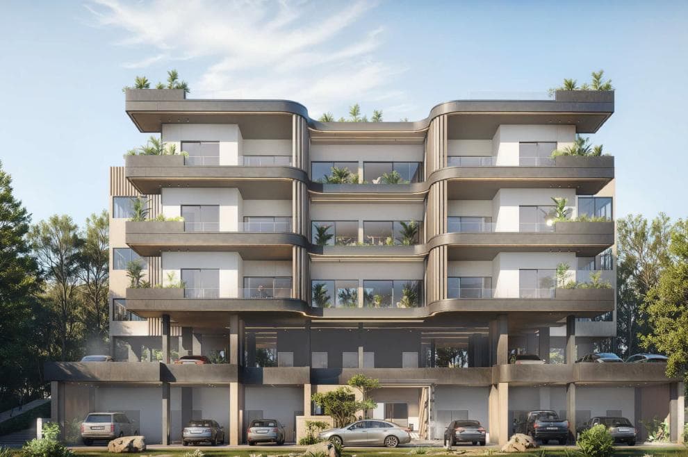2-bedrooms apartments in Limassol, Cyprus.