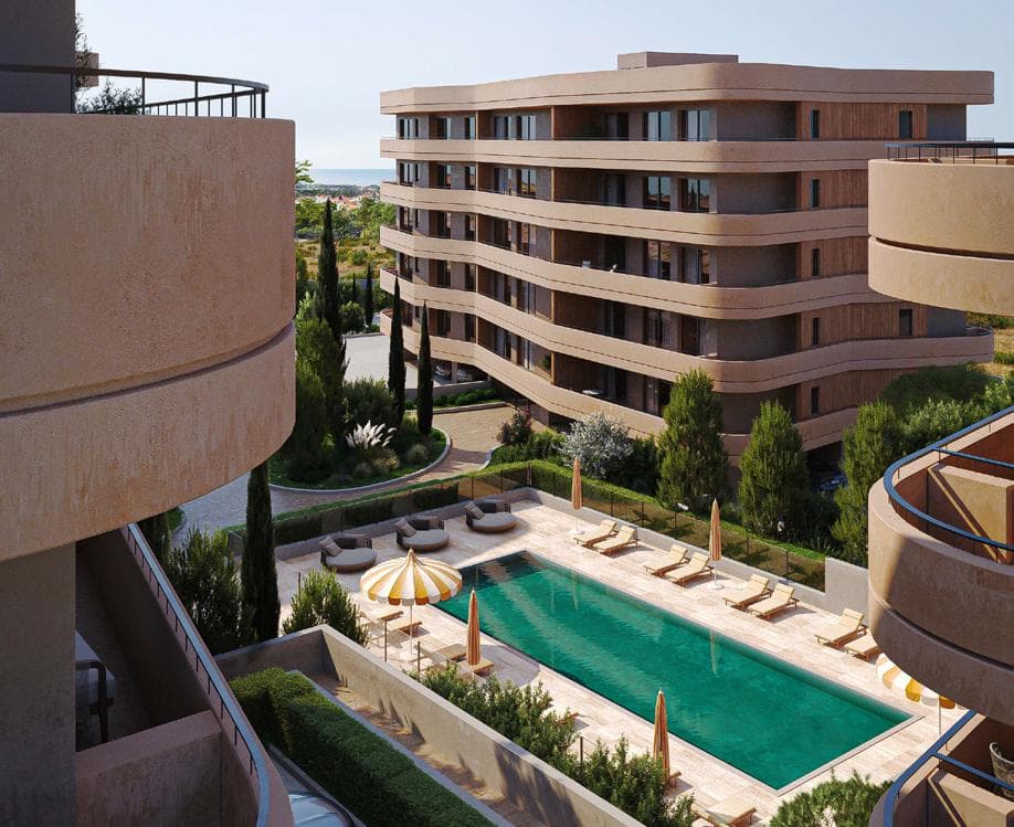 3-bedrooms apartments in Limassol, Cyprus.