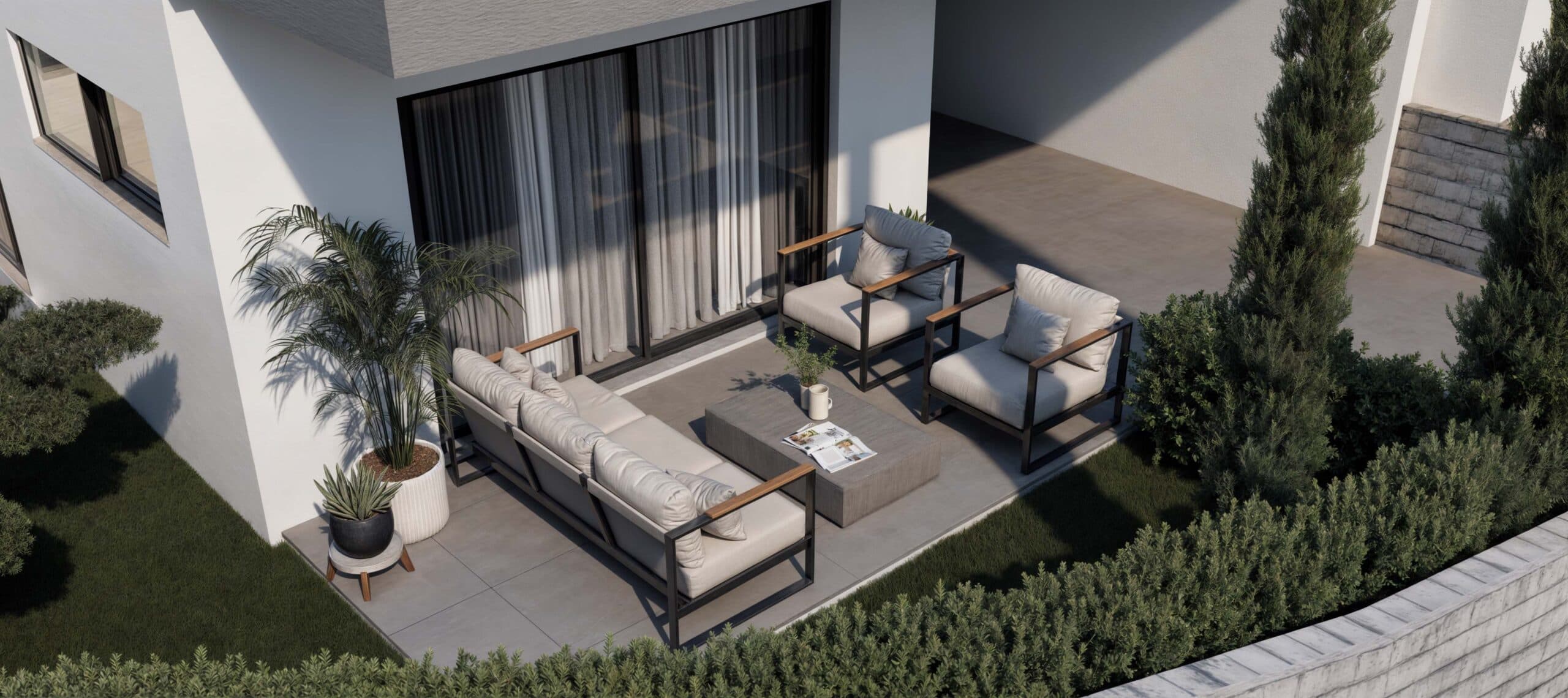 3-bedrooms house in Nicosia, Cyprus.