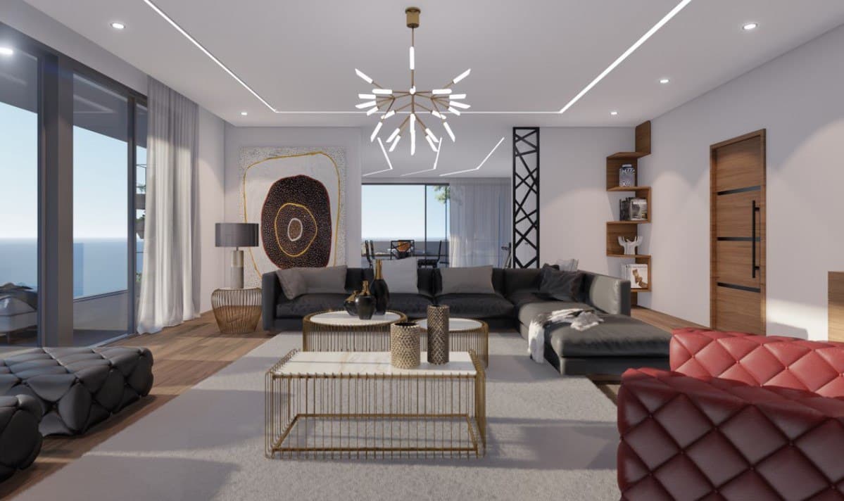 3-bedrooms apartments in Paphos, Cyprus.