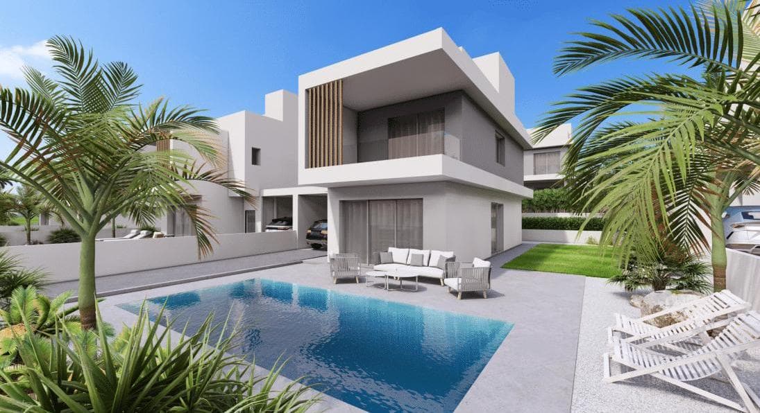 3-bedrooms house in Larnaca, Cyprus.