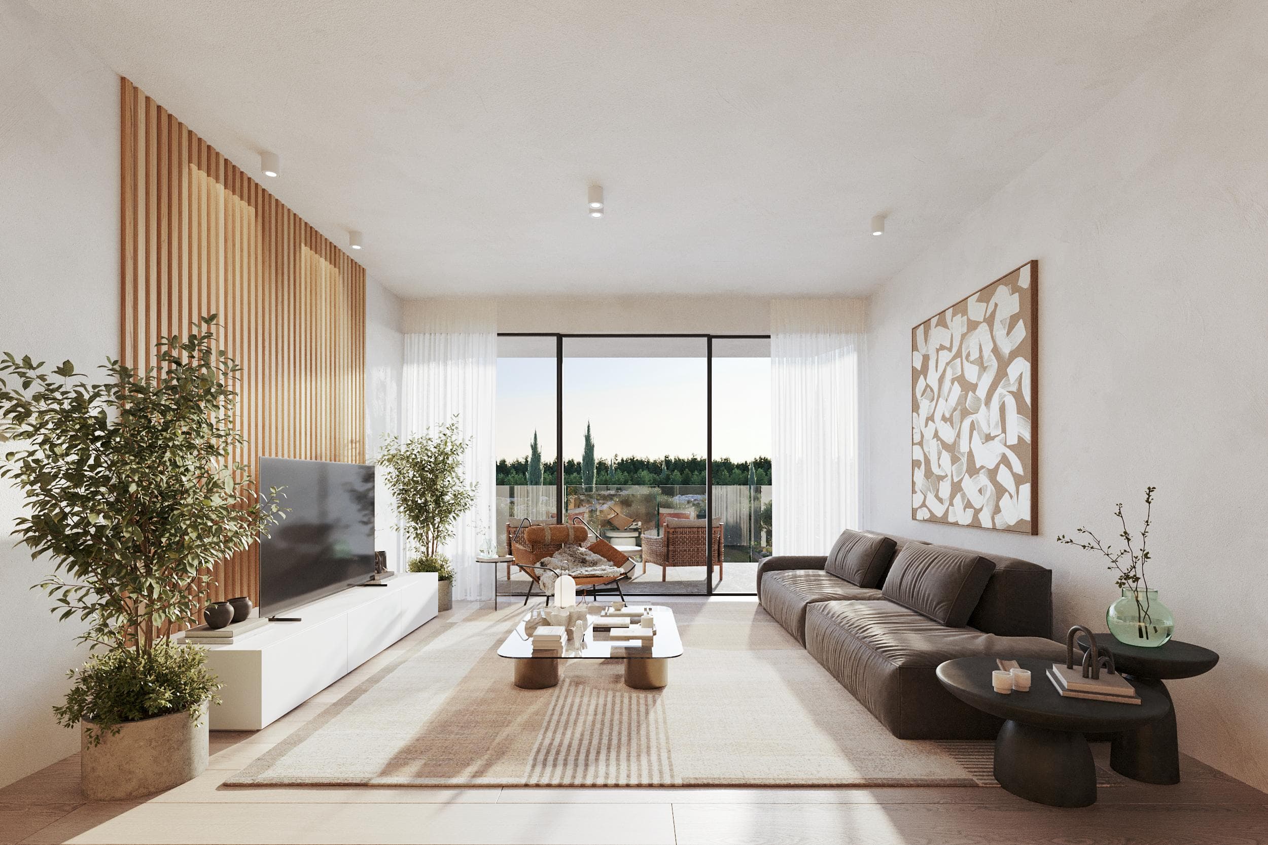 2-bedrooms apartments in Paphos, Cyprus.