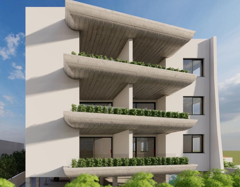 2-bedrooms apartments in Nicosia, Cyprus.
