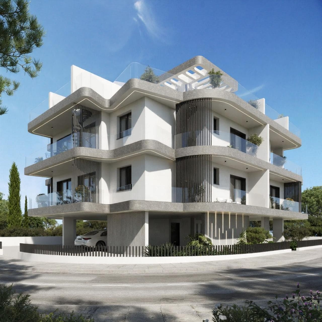 1-bedrooms apartments in Larnaca, Cyprus.