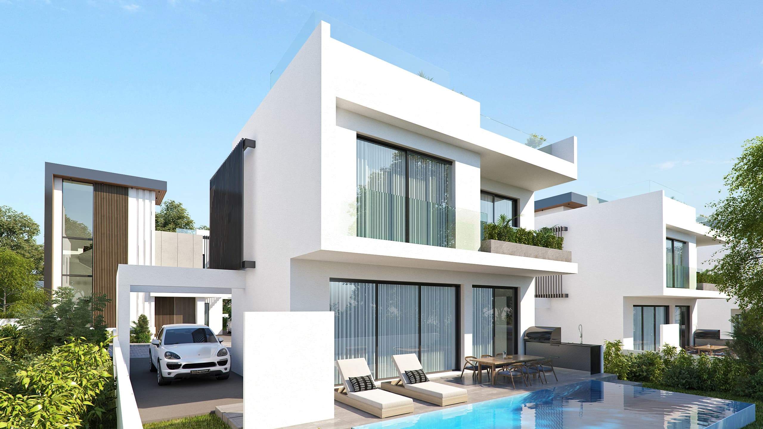 4-bedrooms house in Larnaca, Cyprus.