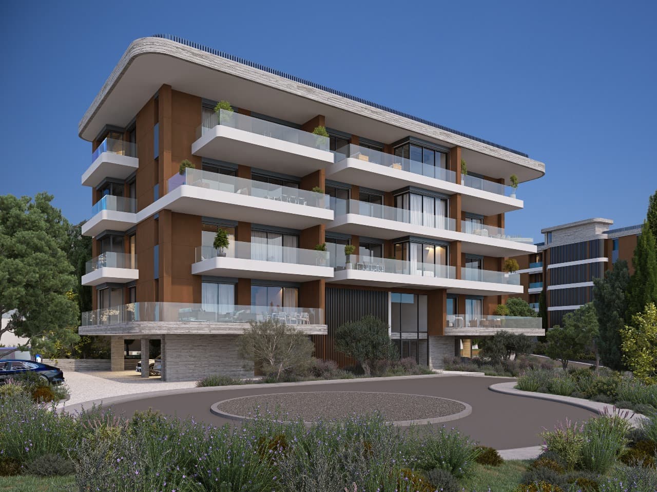 2-bedrooms apartments in Limassol, Cyprus.