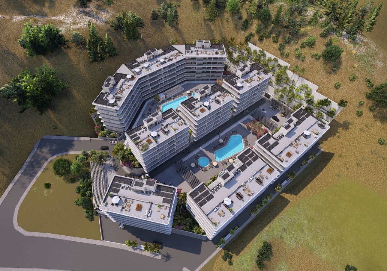 2-bedrooms apartments in Limassol, Cyprus.