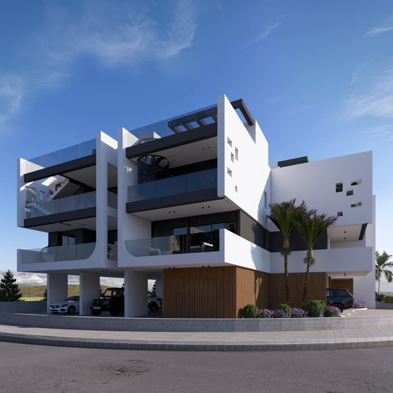 2-bedrooms apartments in Larnaca, Cyprus.