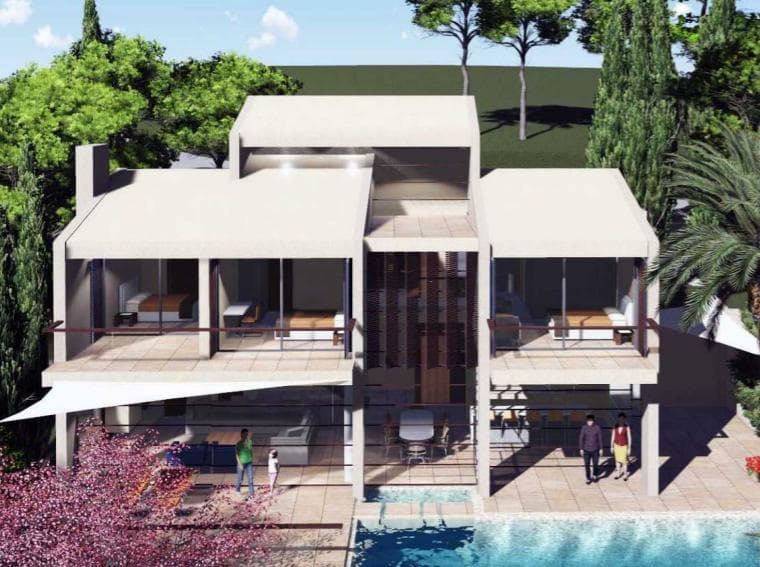 4-bedrooms house in Paphos, Cyprus.