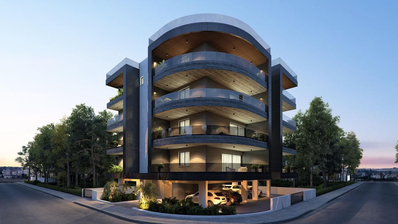 2-bedrooms apartments in Nicosia, Cyprus.